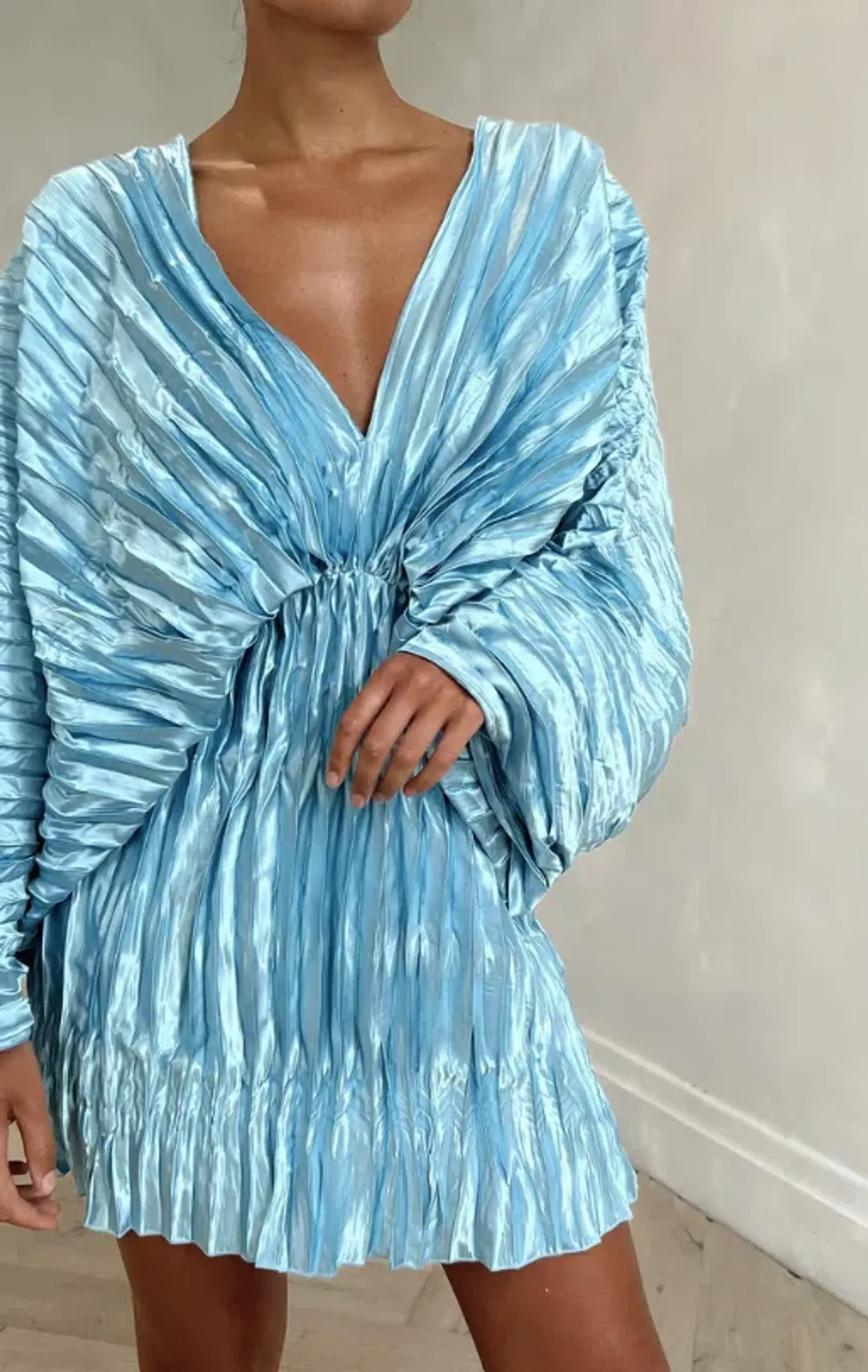 Lidee De Luxe Gown In Summer Blue Size 8 for rent on The Volte - main image