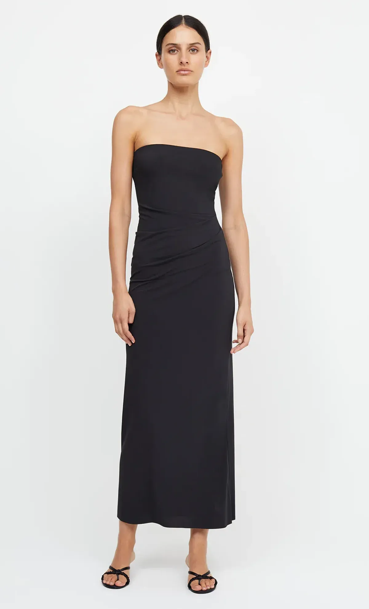 Bec & Bridge Myla Strapless Dress Black Size 8 - Image 1