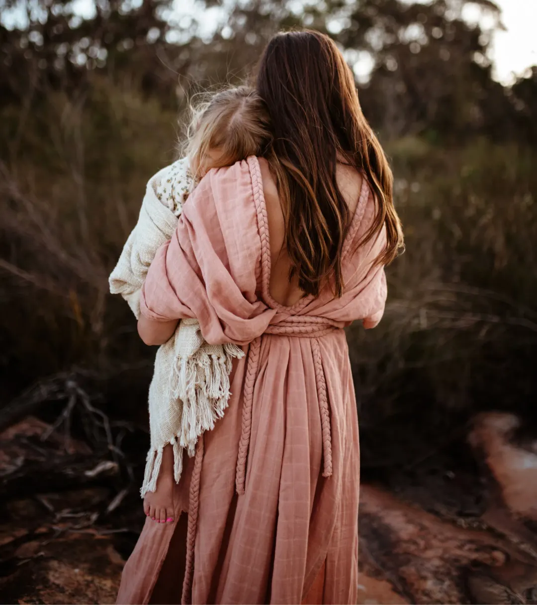 Chic Le Frique Ophelia Maxi Dress Salmon Pink One Size for rent on The Volte - main image