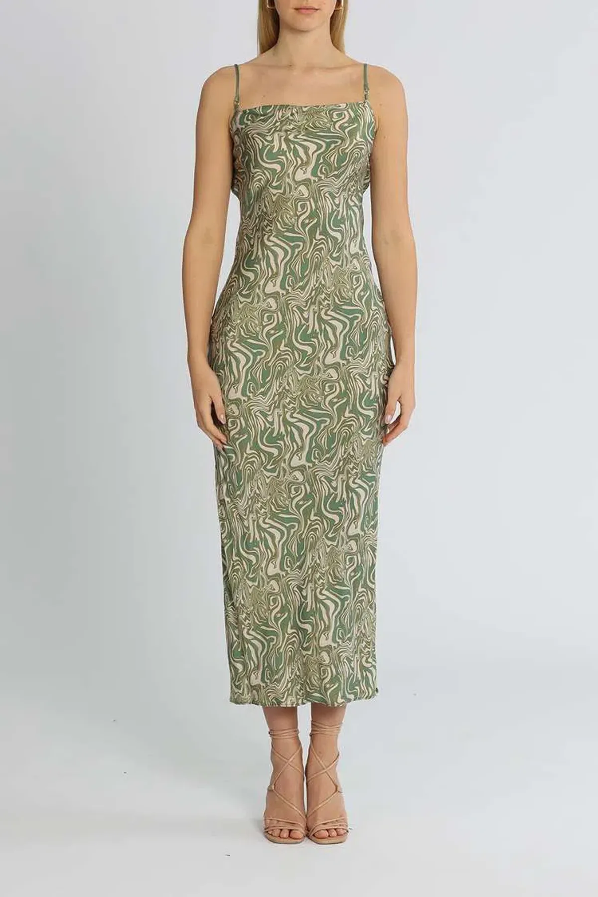 Bec and Bridge Alanis Maxi Dress Green Size 6 - Image 2