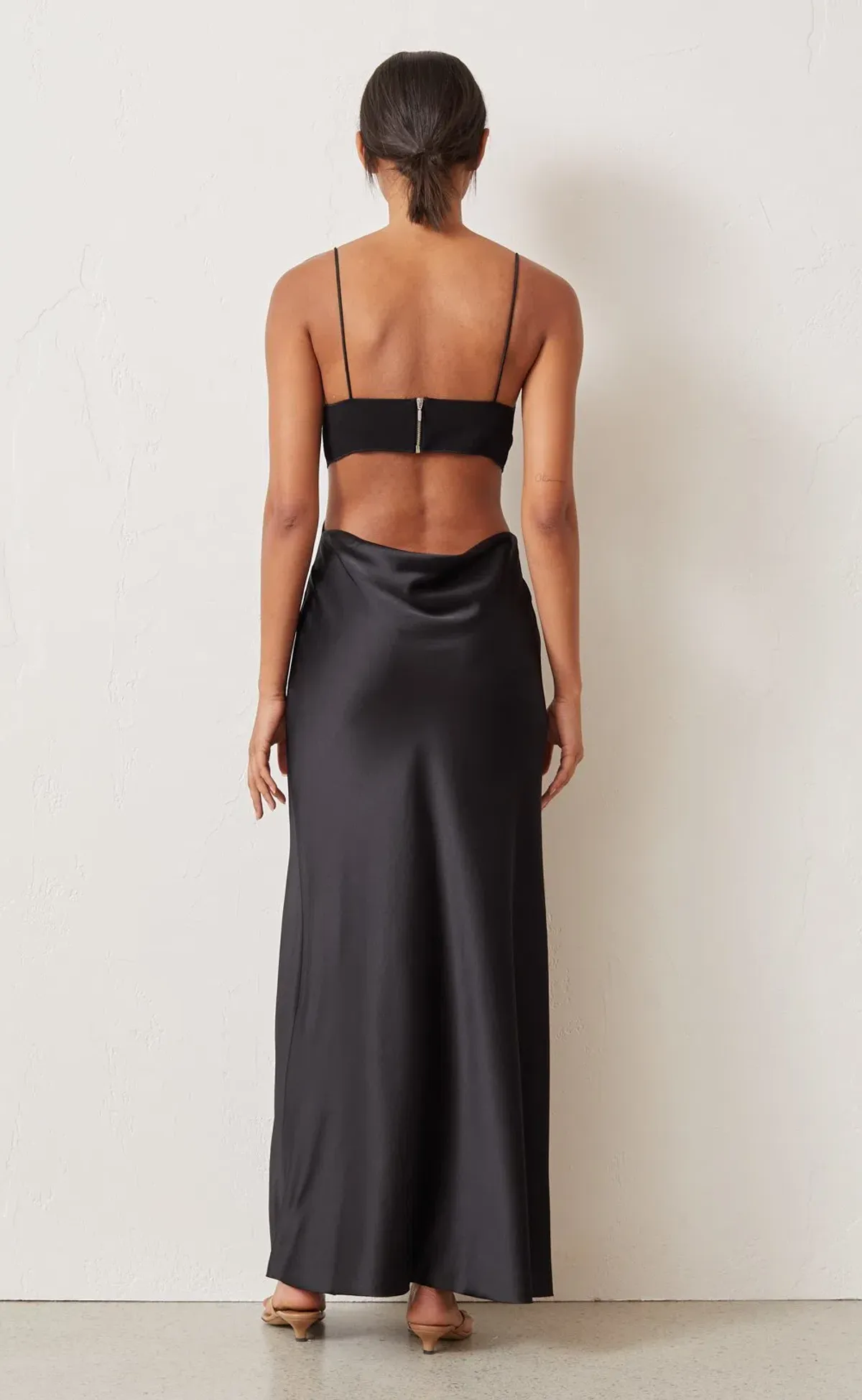 Bec & Bridge Seraphine Plunge Dress Black Size 6 - Image 5