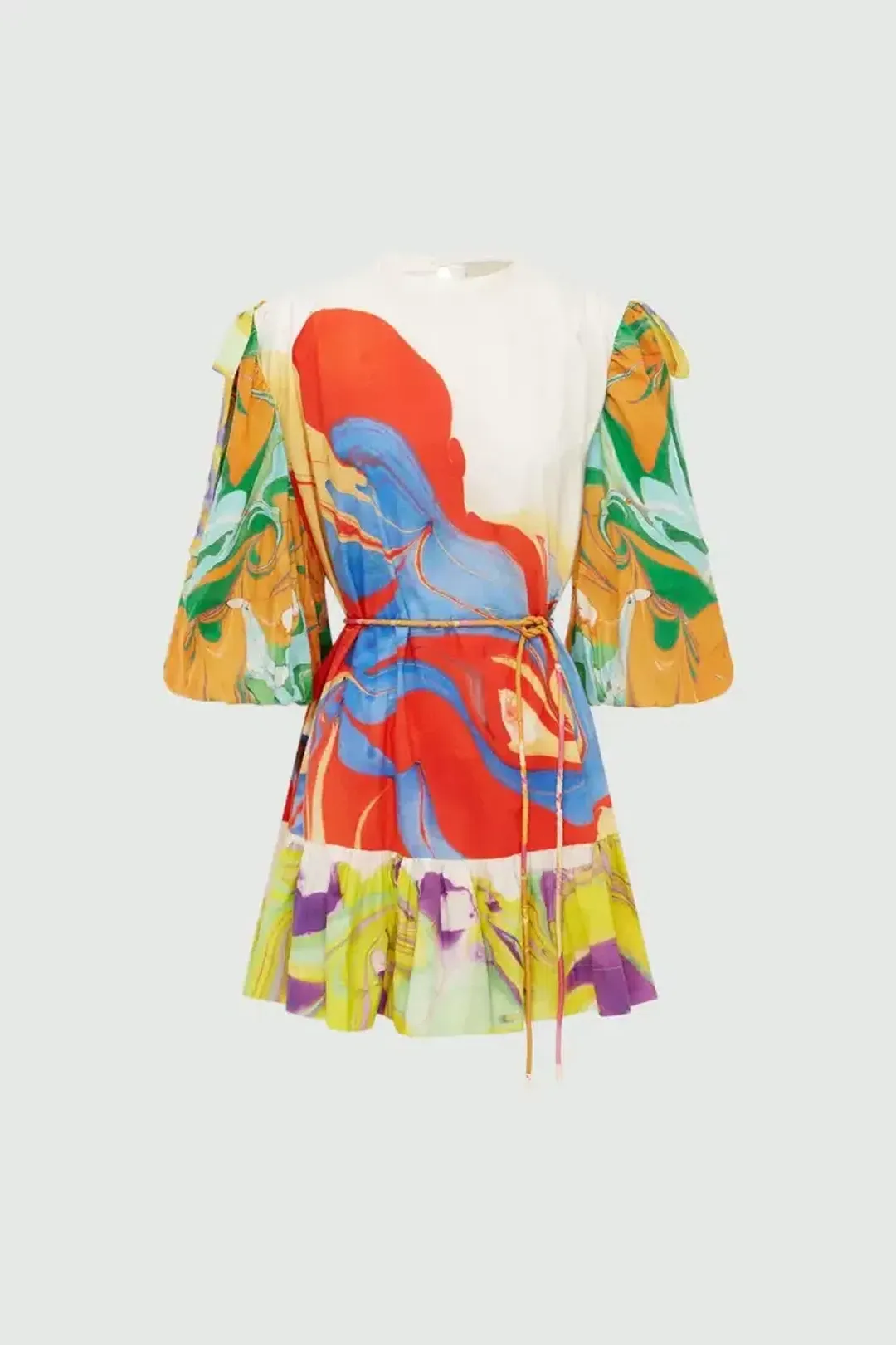 Alemais Luca Mini Dress in Multi Size 8 for rent on The Volte - main image