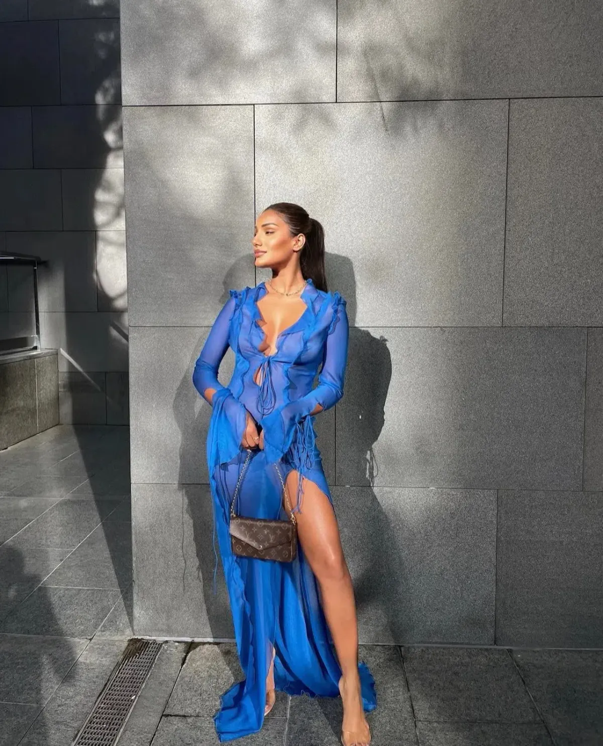 Rat & Boa Faretti Maxi Dress Blue Size 8 - Image 2