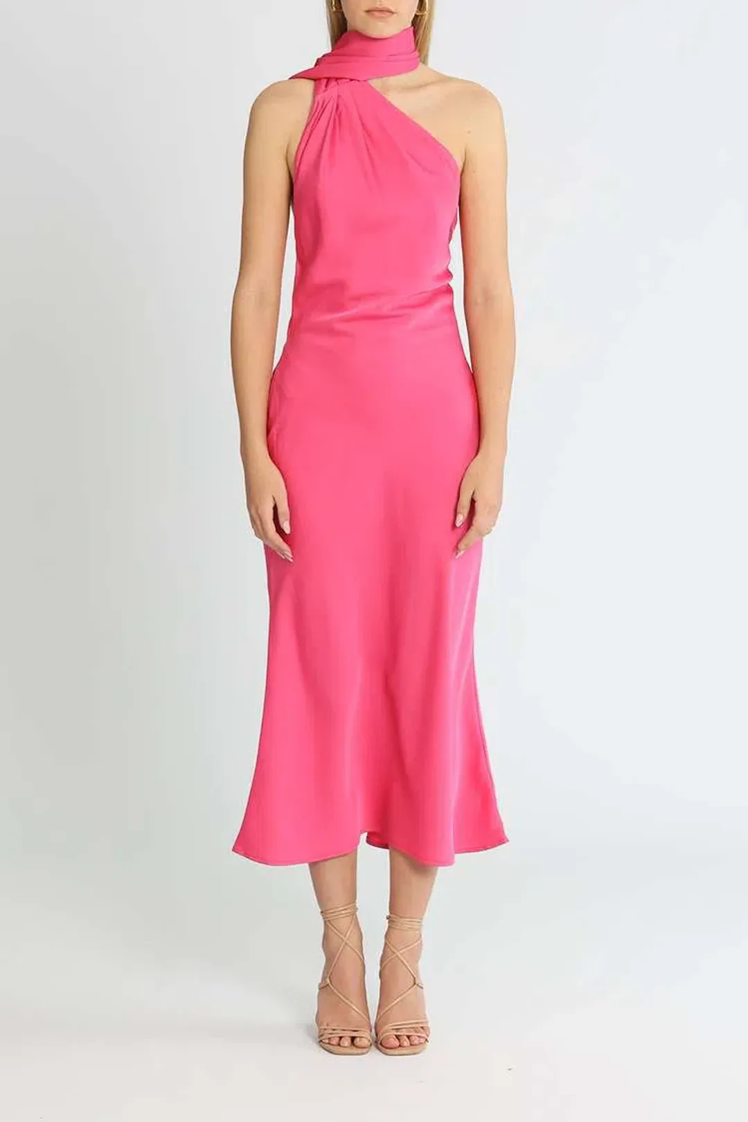 Misha Vivica Dress Pink Size 8 for rent on The Volte - main image