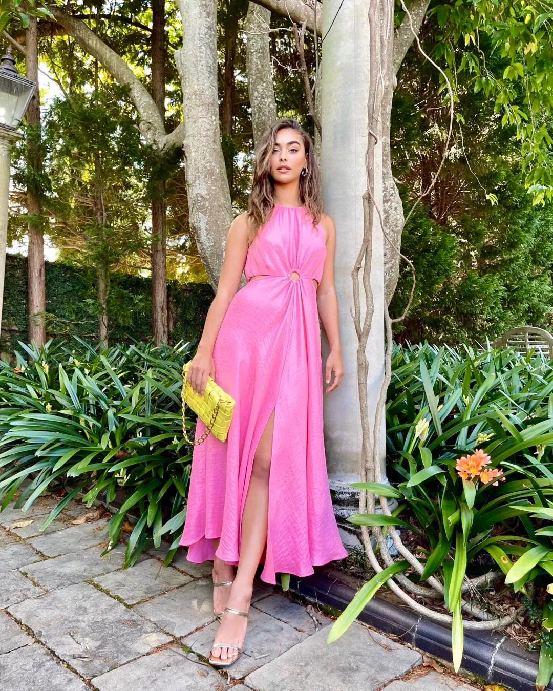 Sheike Gallery Dress Candy Pink Size 6 for rent on The Volte - main image