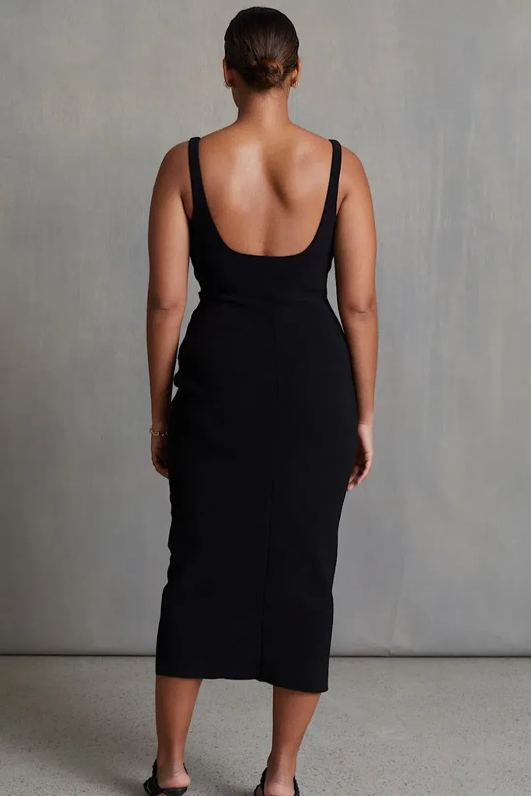 Bec & Bridge Be Mine Square Neck Dress Black Size 12 for rent on The Volte - main image