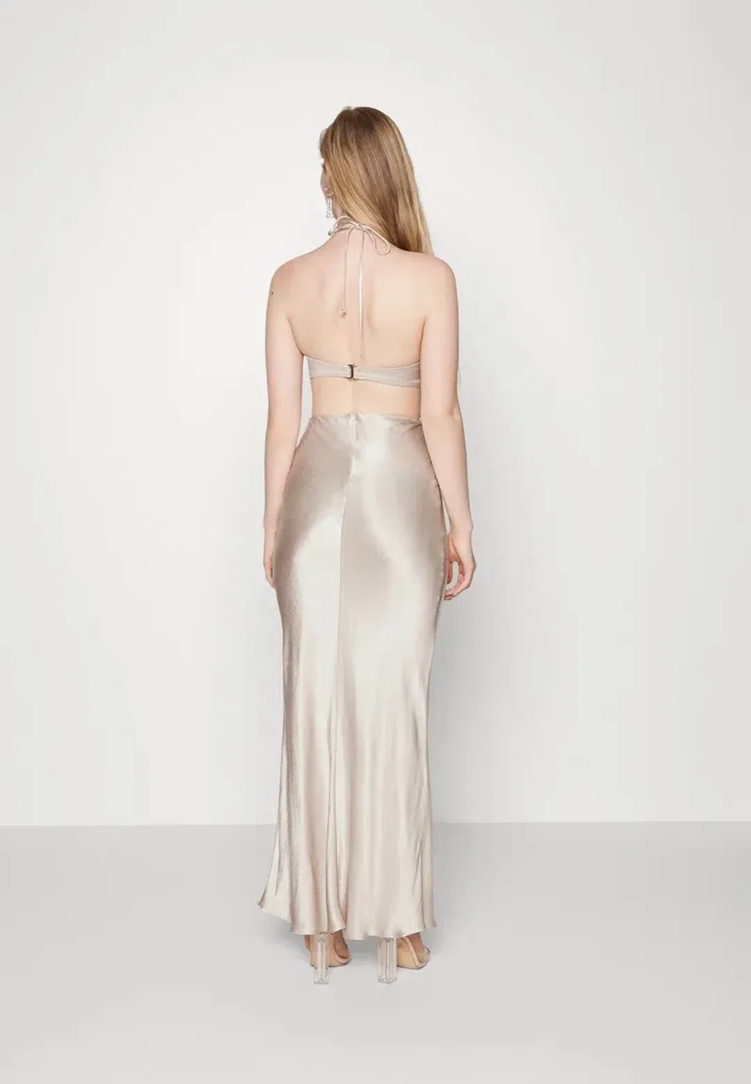 Bec and Bridge Kara Maxi Dress in Sand Size 14 for rent on The Volte - main image