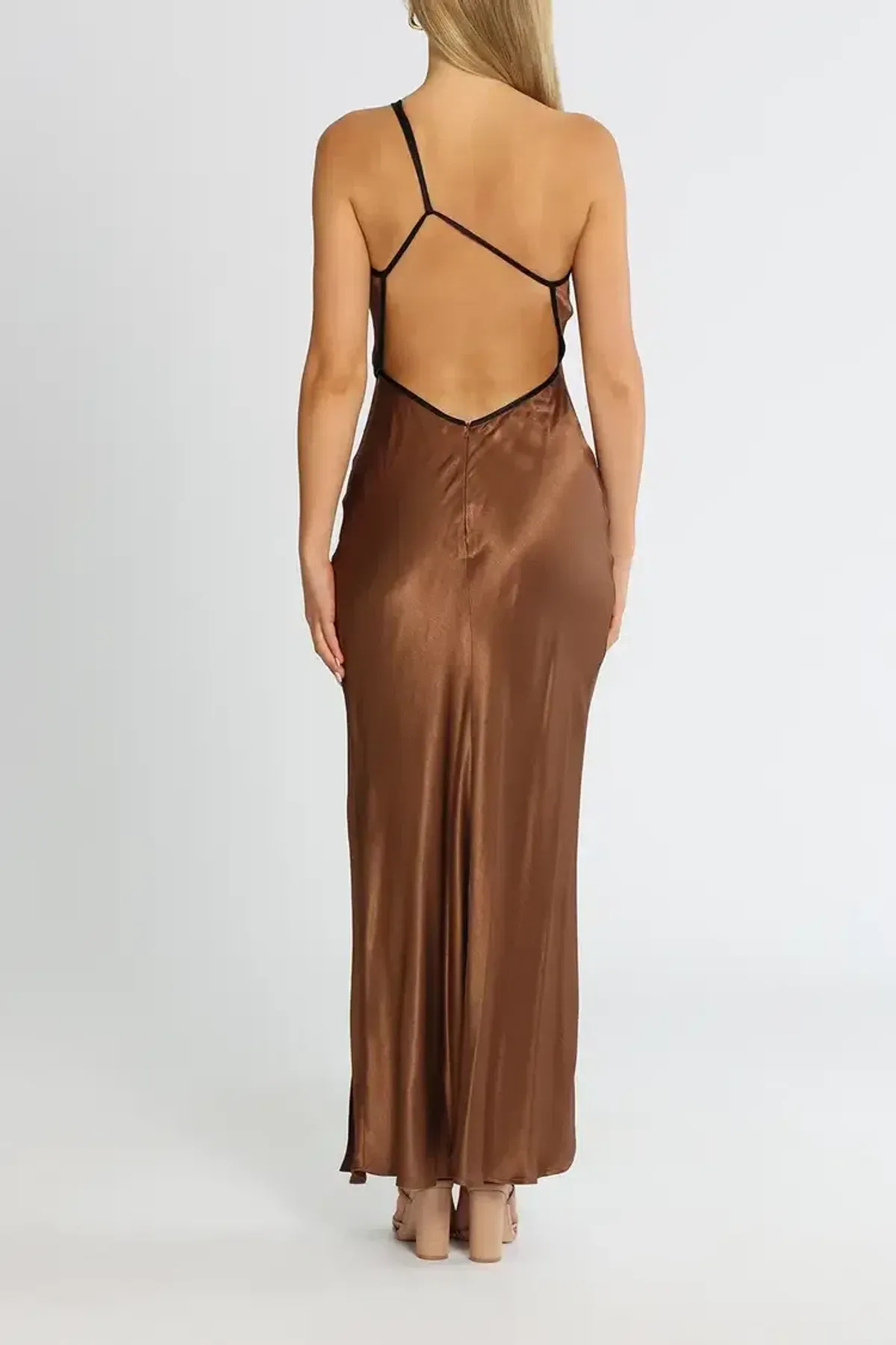 Bec and Bridge Kehlani Maxi Dress in Chocolate Size 6 - Image 5