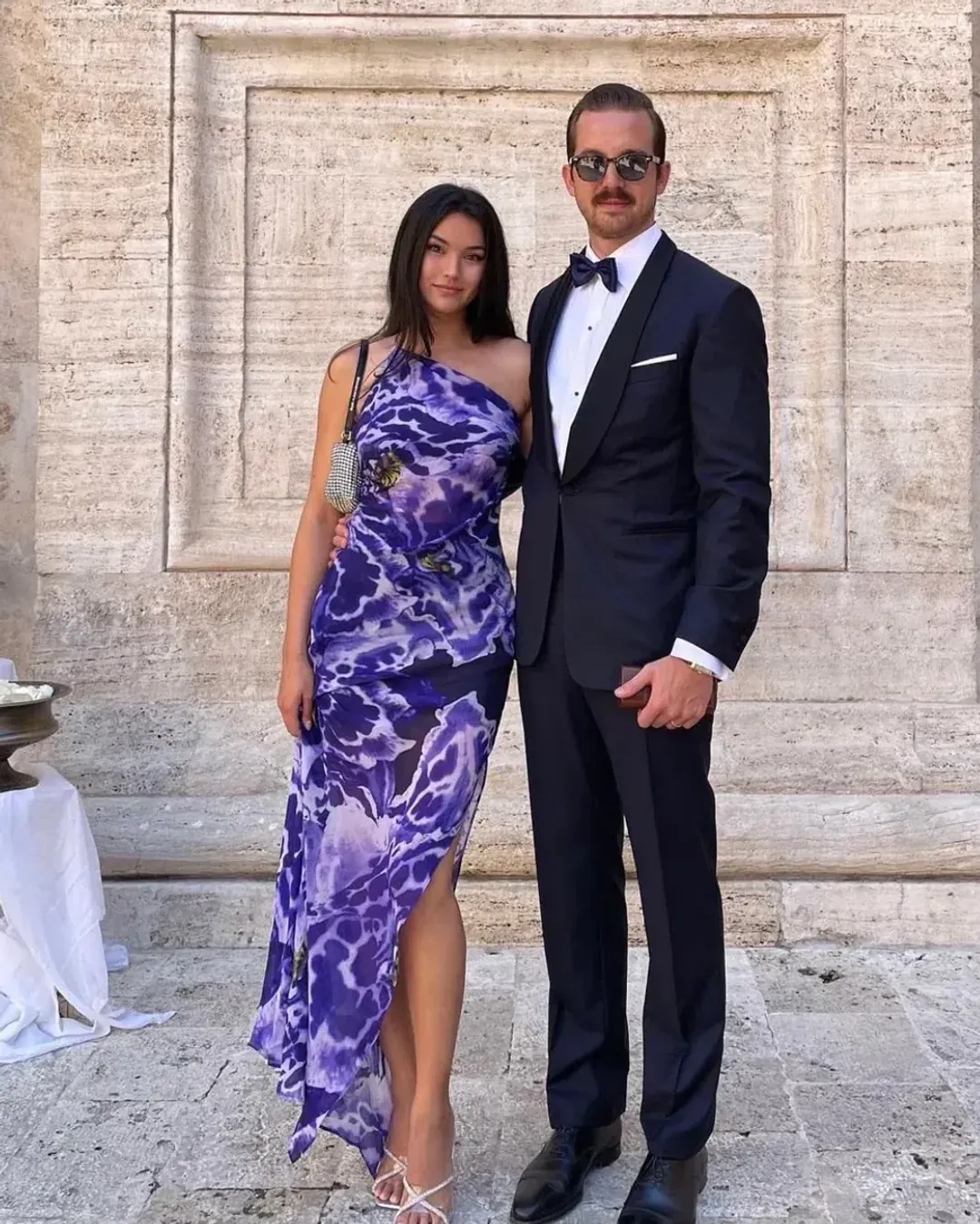 Rat & Boa Simonetta Maxi Dress Purple Size M / 10 AU for rent on The Volte - main image