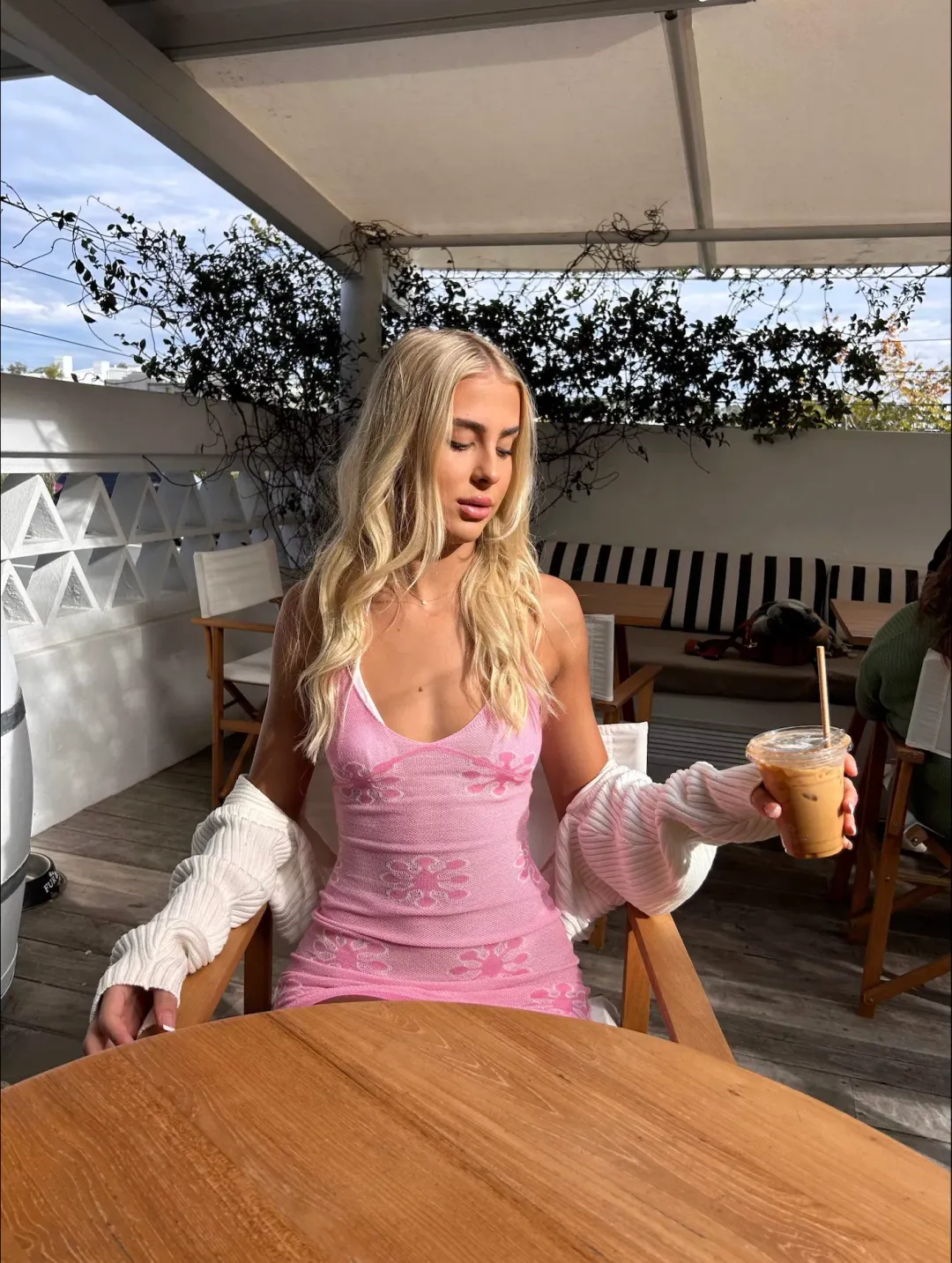 Asta Resort Delilah Mini Dress in Tulip Pink Size XS / AU 6 for rent on The Volte - main image