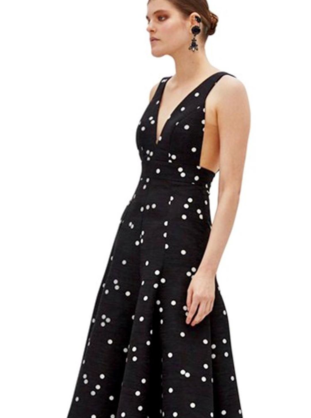 By Johnny Confetti V Shape Ball Dress Size 10 for rent on The Volte - main image