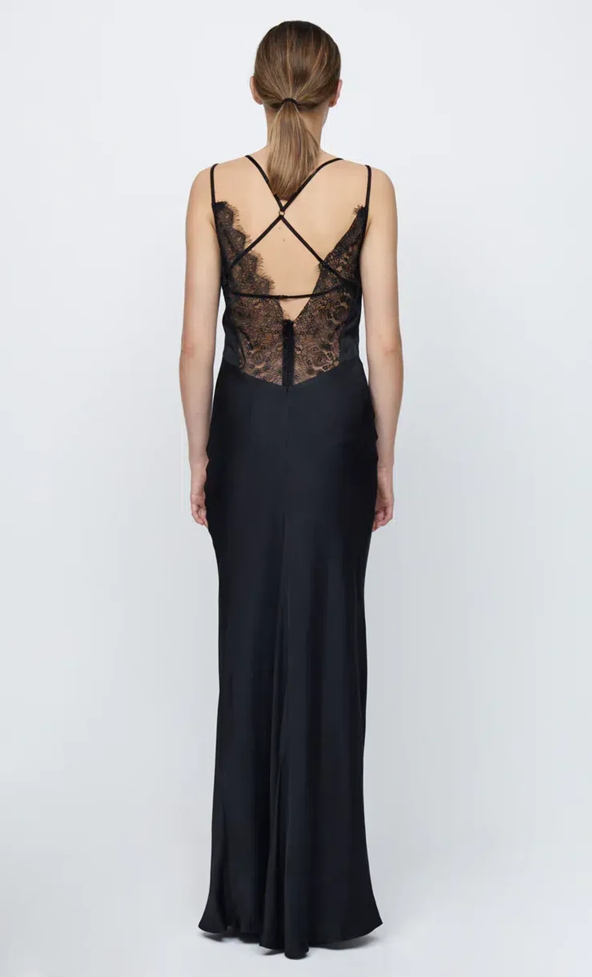 Bec & Bridge Lucille Lace Maxi Dress Black Size 8 - Image 3