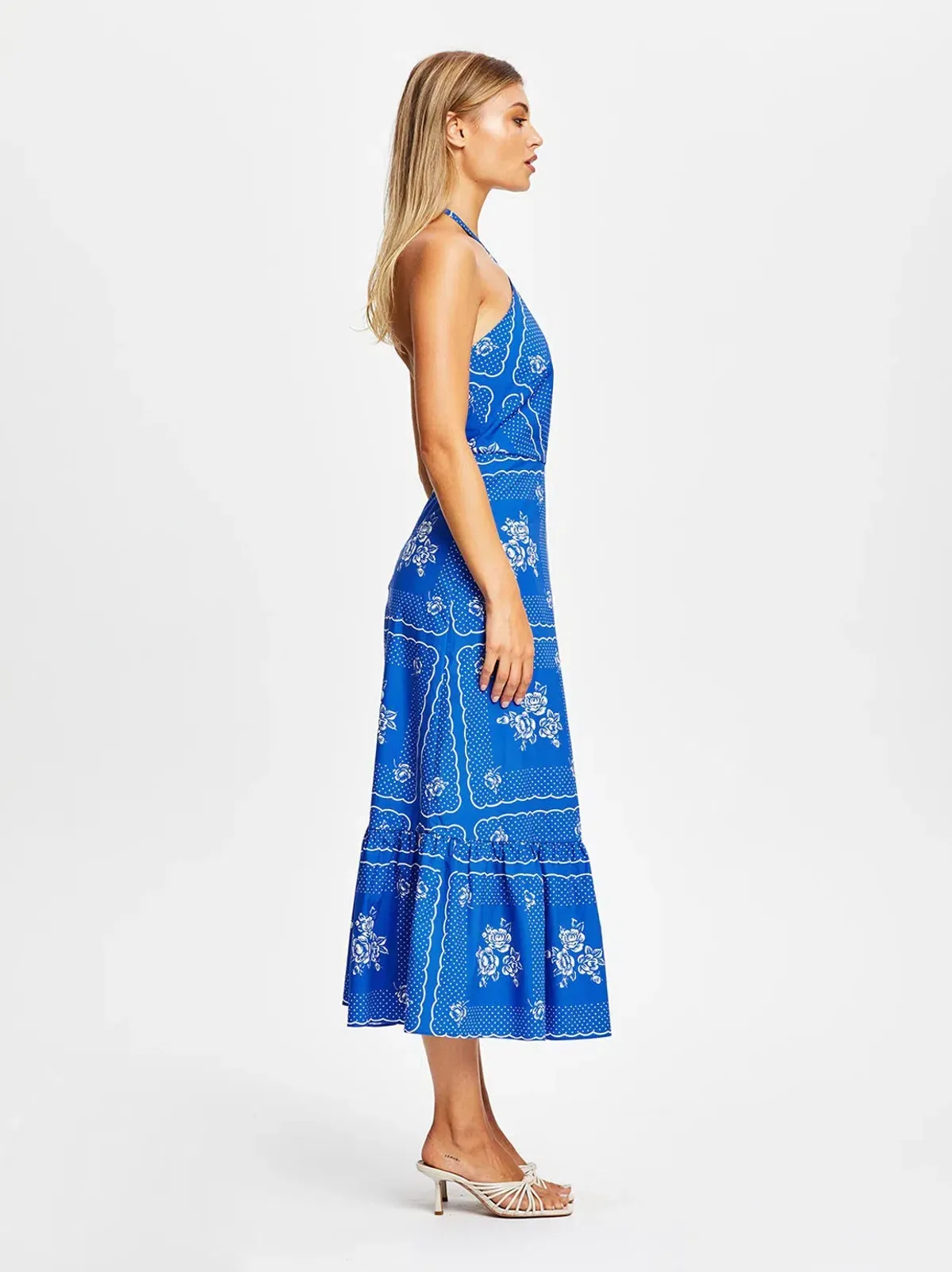 Alice McCall Midnight Sky Midi Dress Royal Blue Size 10 - Image 3