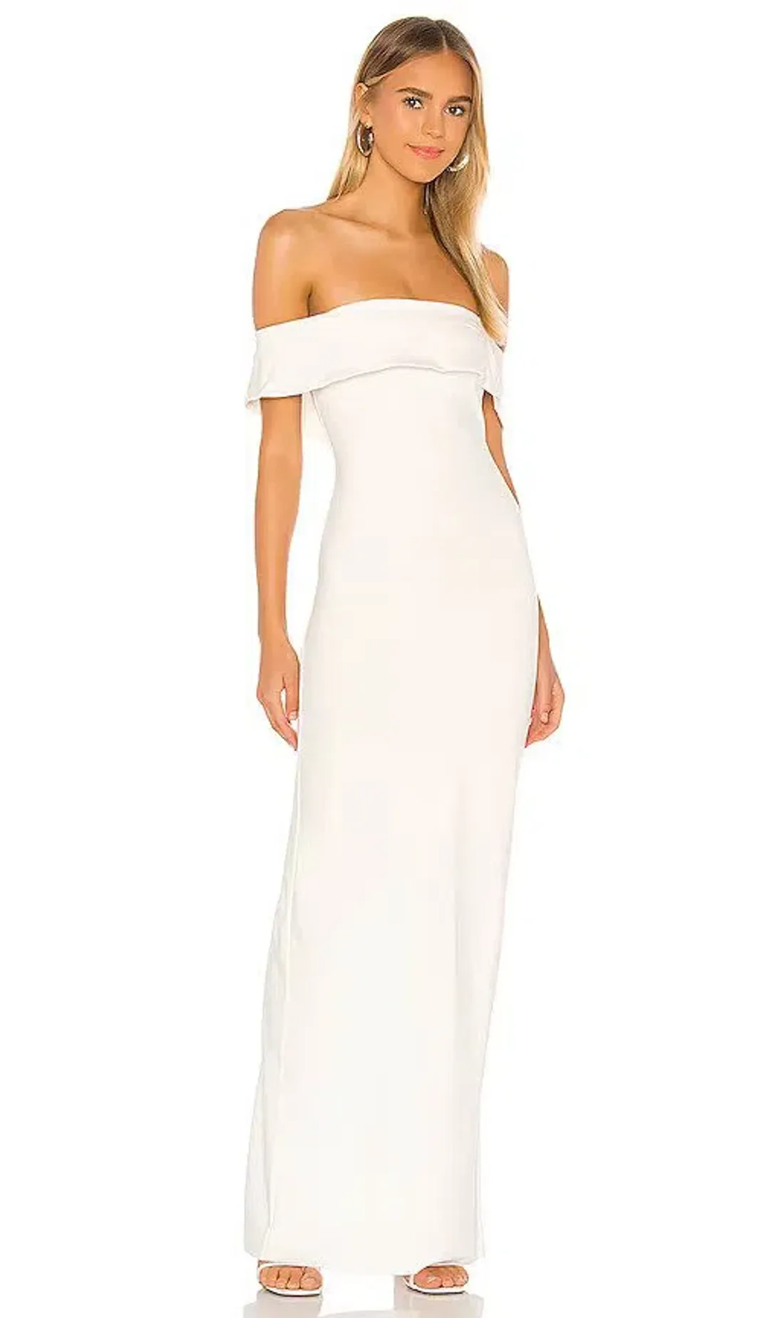 Lovers & Friends Galleria Gown White Size 6  for rent on The Volte - main image