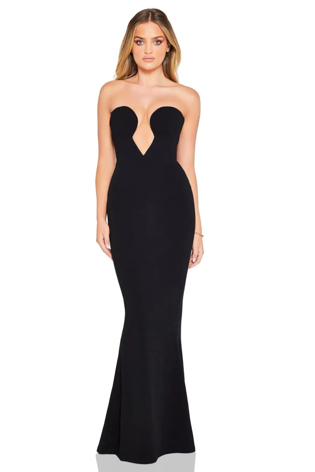 Nookie Minx Maxi Dress Black Size 10 for rent on The Volte - main image