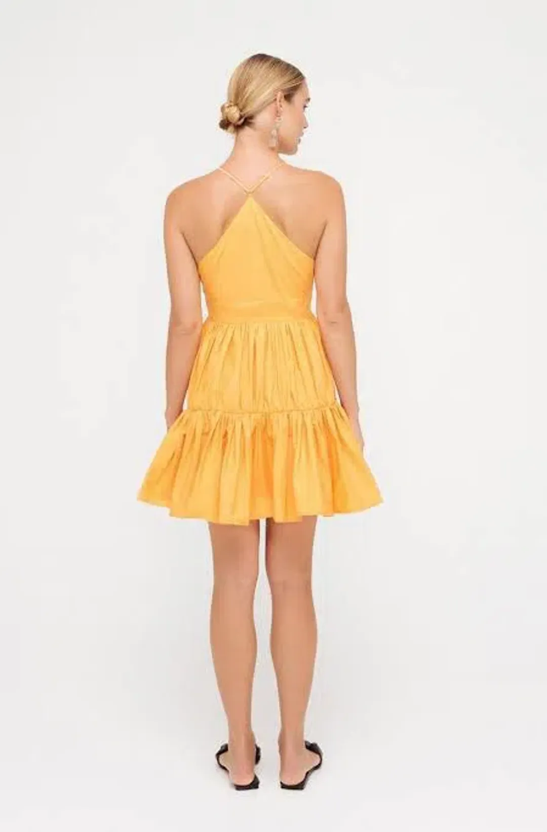 Sheike Tessa Mini Dress Orange Size 8 for rent on The Volte - main image