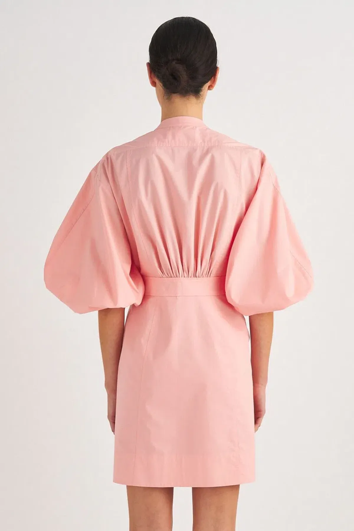 Oroton Short Utility Dress in Primrose Size 8 - Image 2