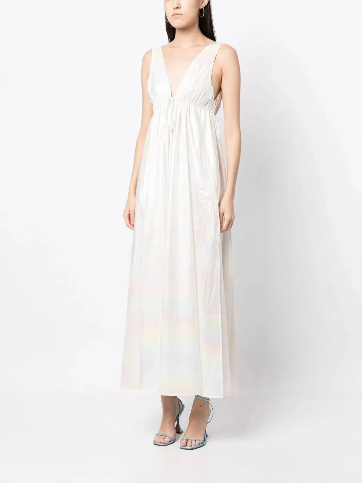 Manning Cartell Fantasy Island Maxi Dress White Size 8 - Image 1