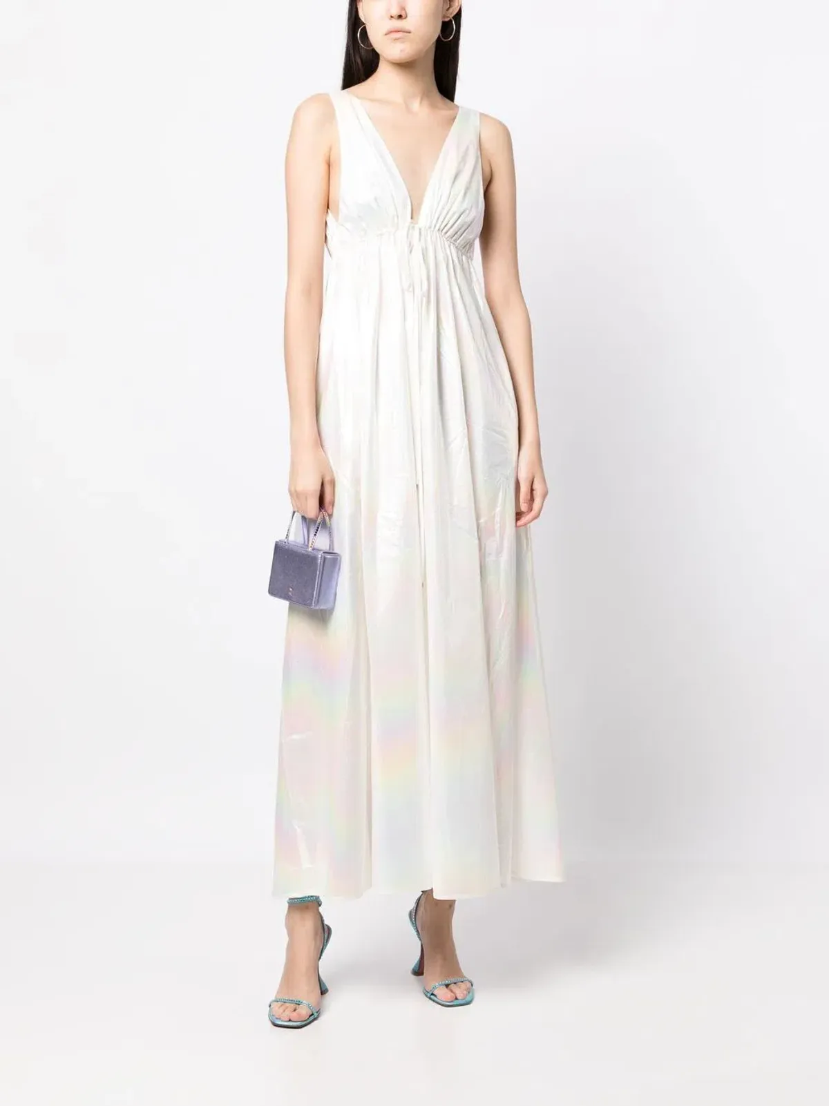 Manning Cartell Fantasy Island Maxi Dress White Size 8 - Image 2