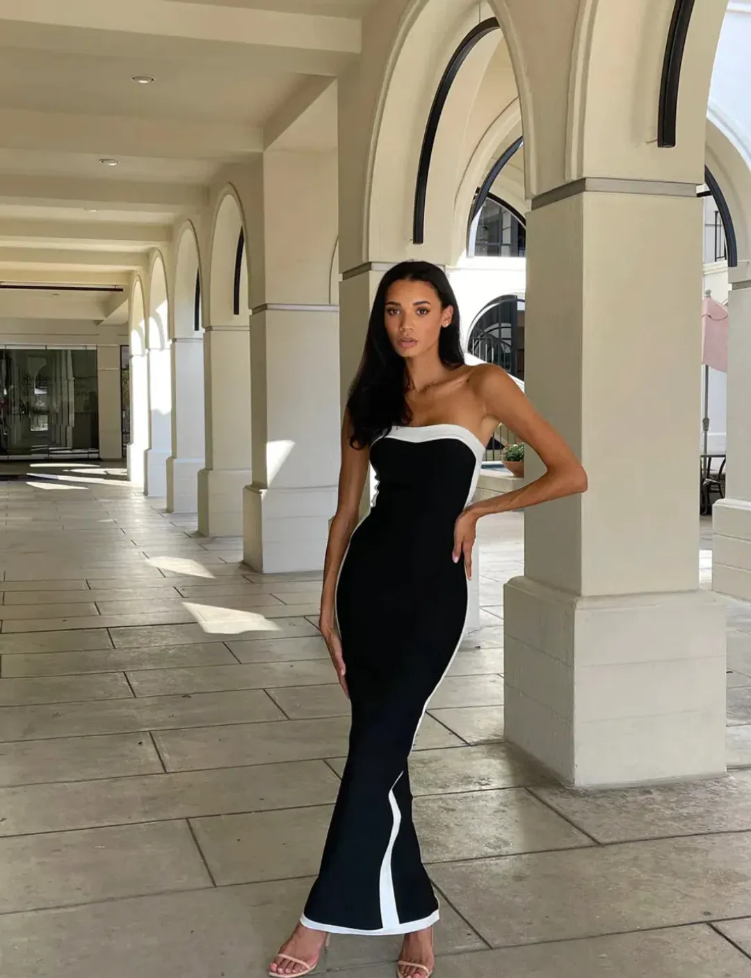 Bianca And Bridgett Ashley Dress in Black Size 10 for rent on The Volte - main image