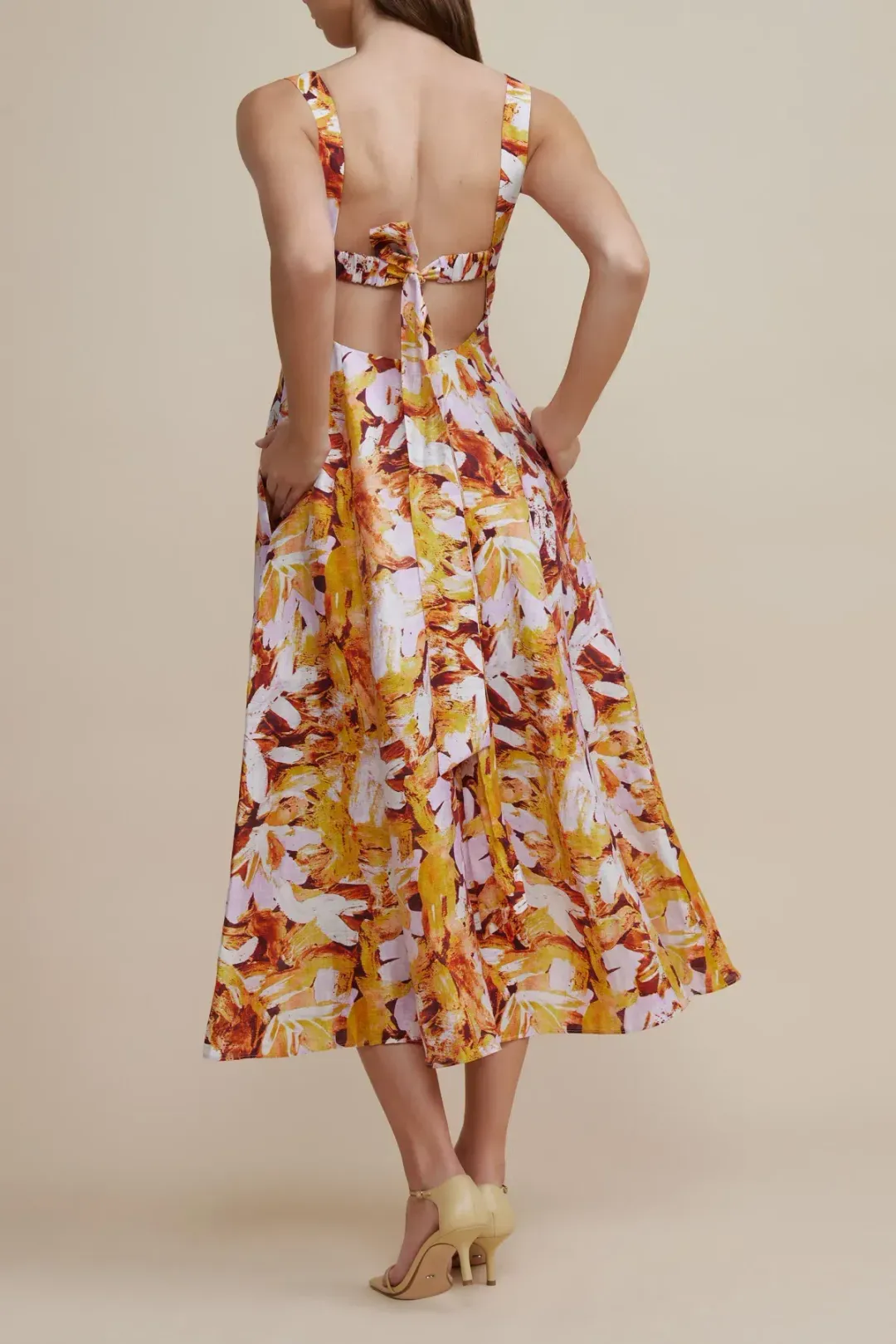 Acler Withington Dress in Lilac Blush Size 6 for rent on The Volte - main image