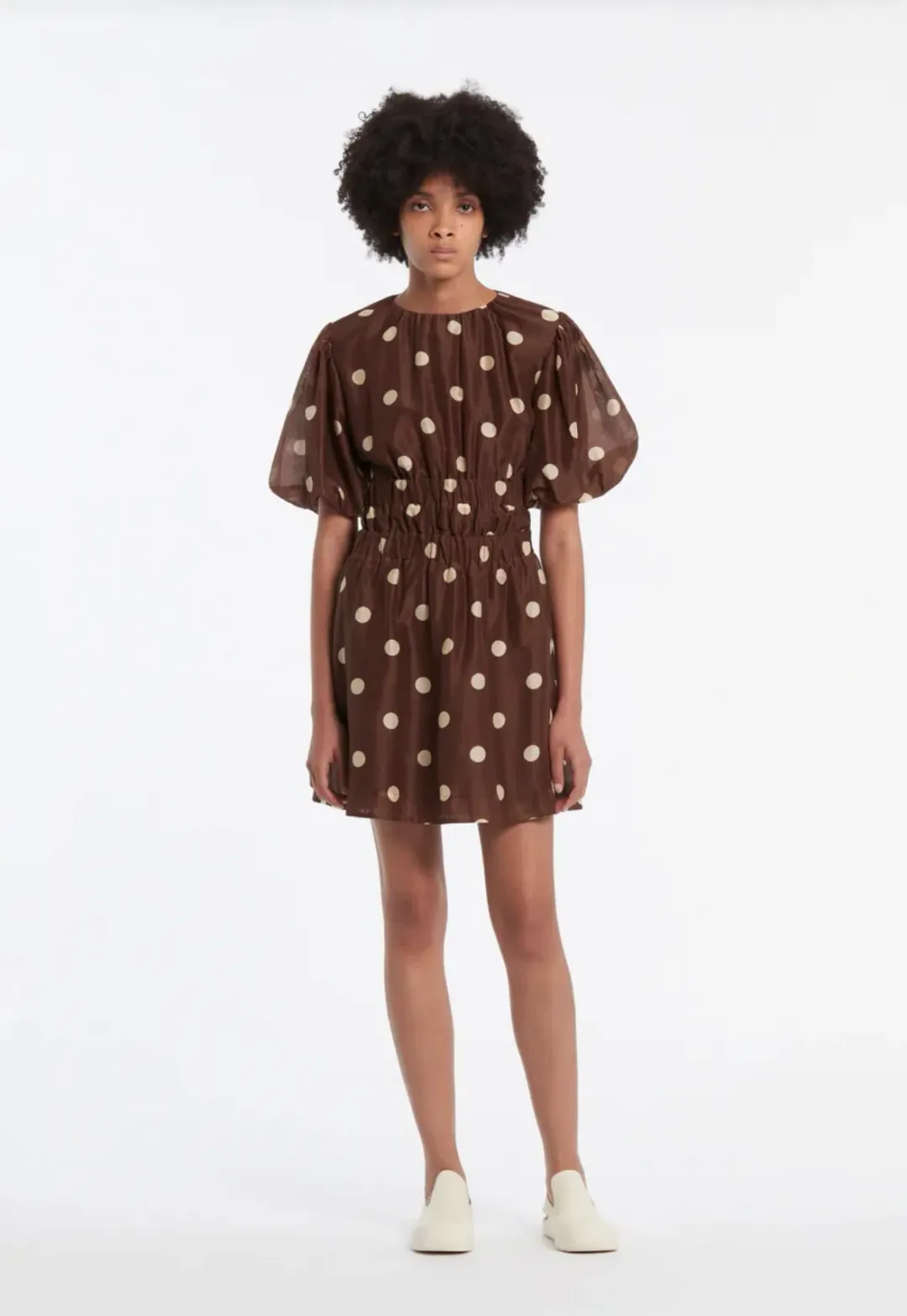 Sir the Label Vivi Polka Dot Mini Dress Size 3/AU 12 for rent on The Volte - main image