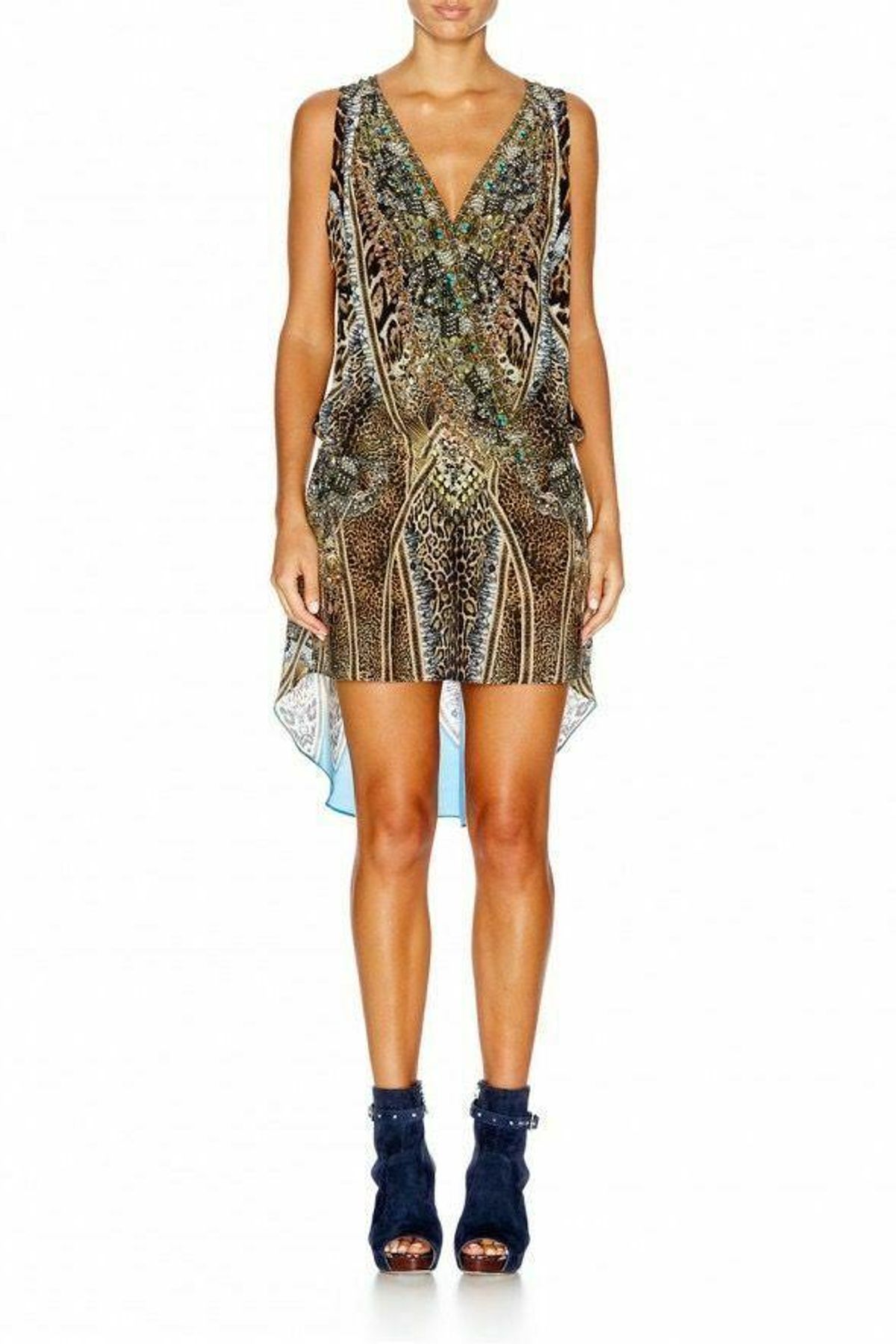 Camilla Rapturous Cross Over Dress - Size 6-10 - Image 1