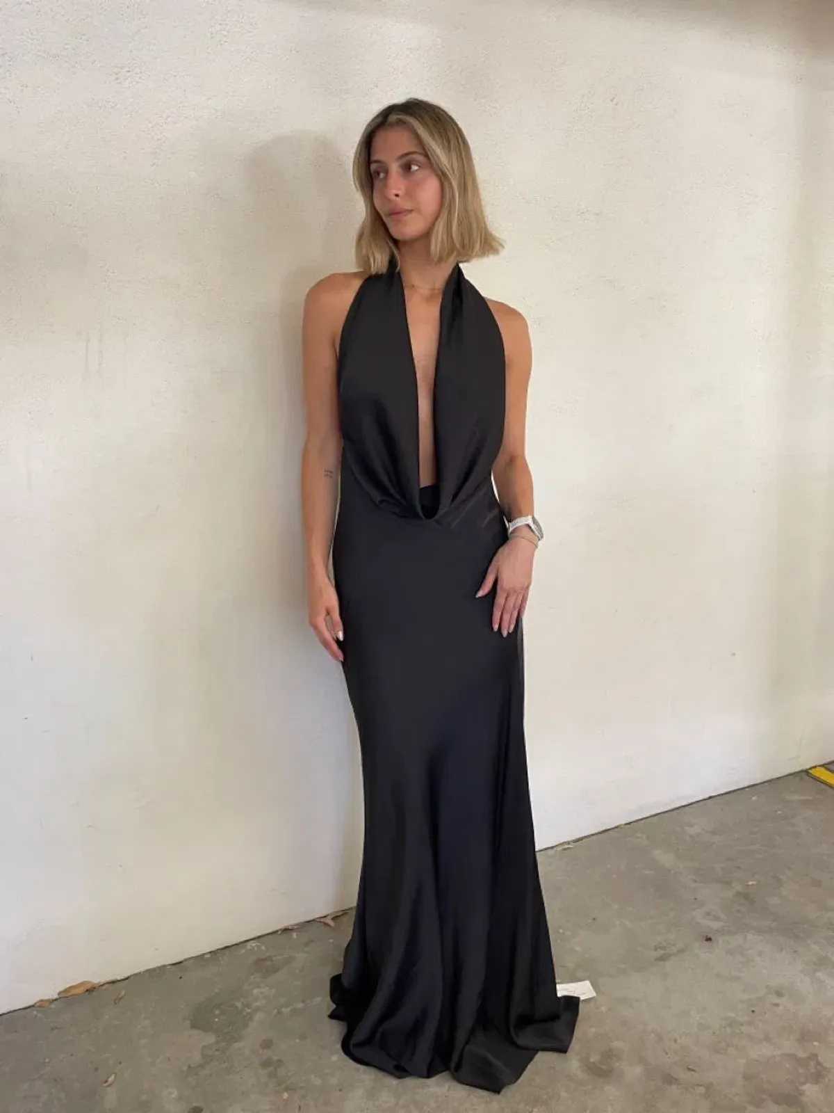 Rat & Boa Donyale Dress in Black Size 8 - Image 4