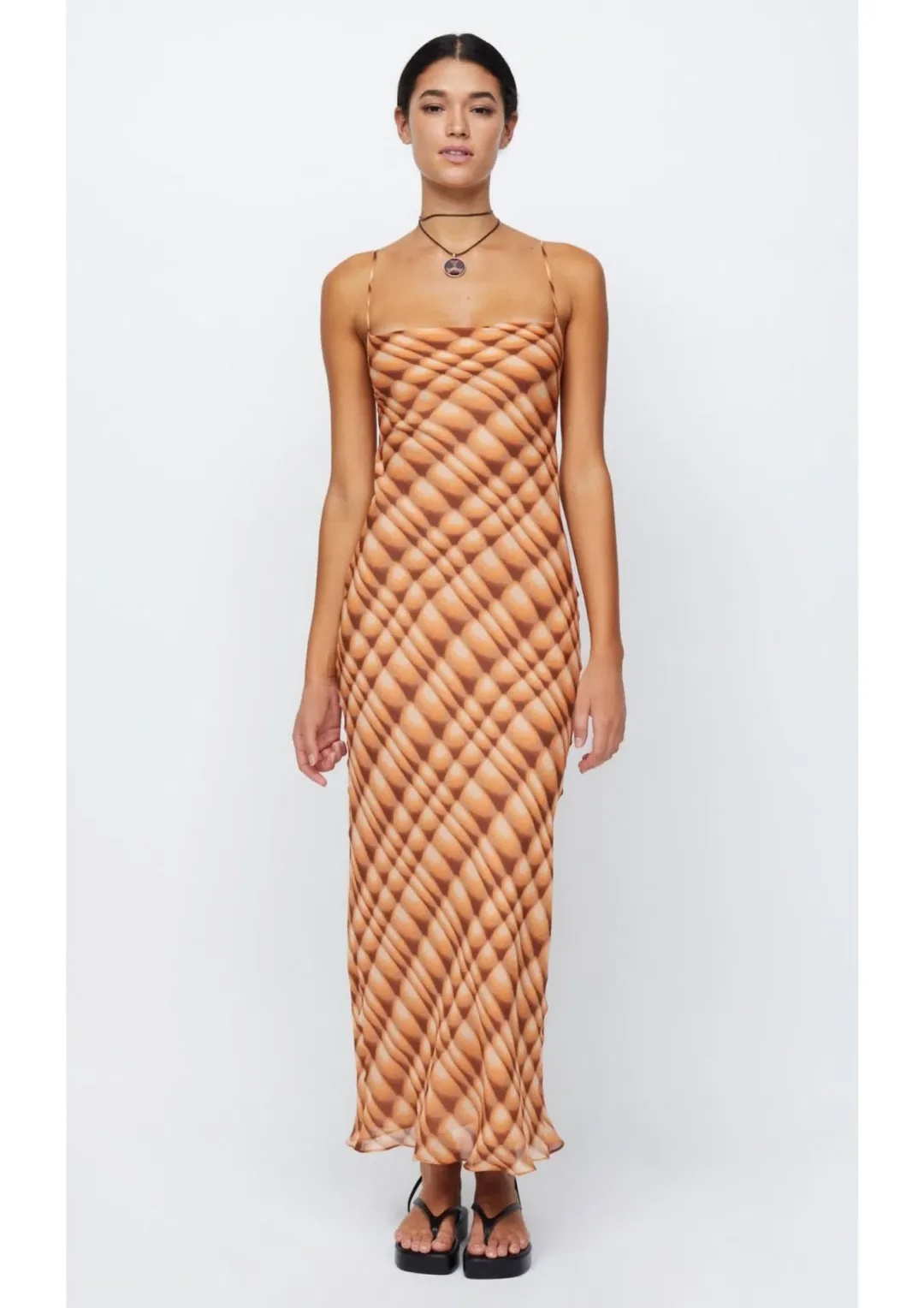 Bec & Bridge Soleil Slip Maxi Dress Print Size 8 for rent on The Volte - main image