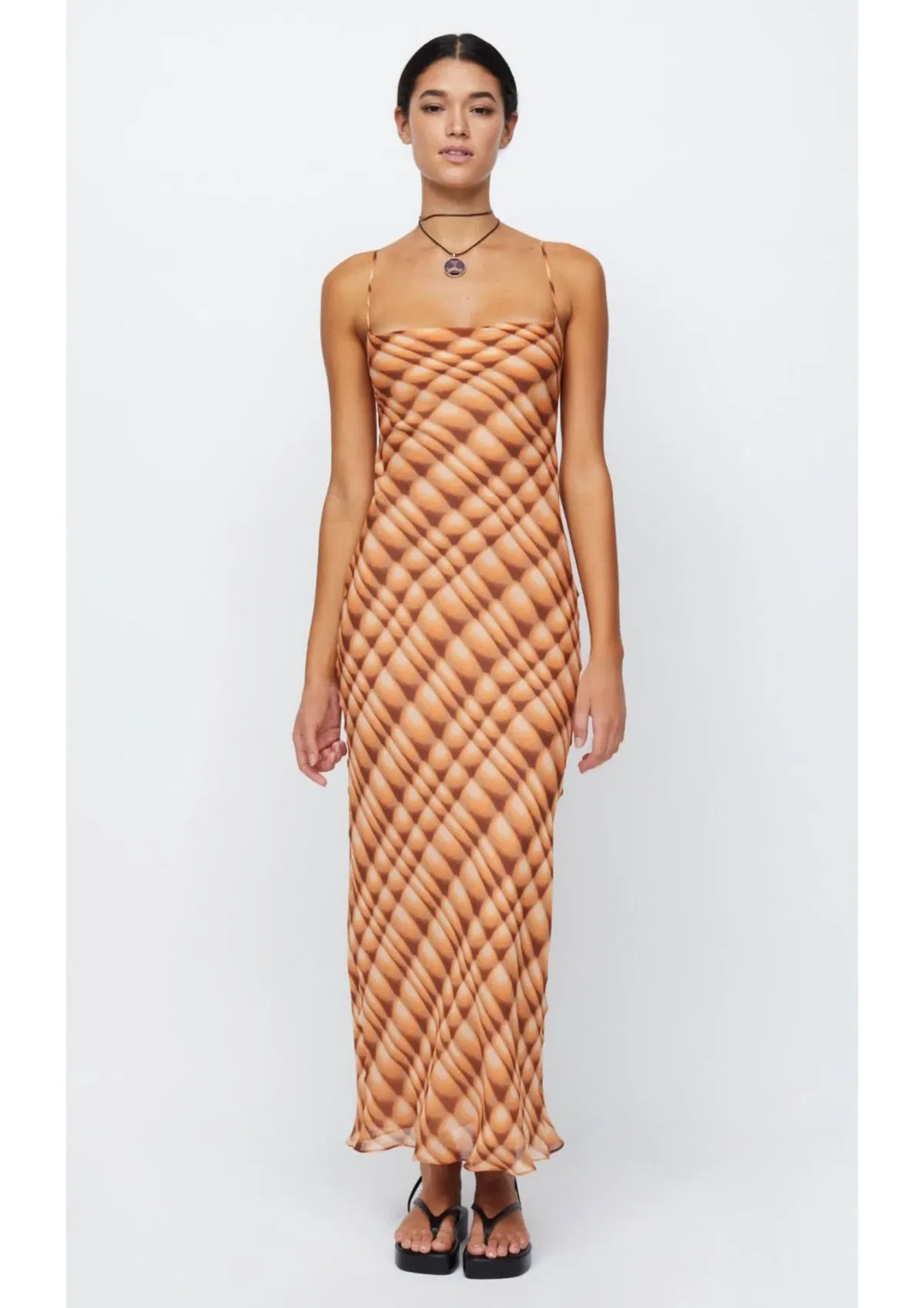 Bec & Bridge Soleil Slip Maxi Dress Print Size 8 - Image 1