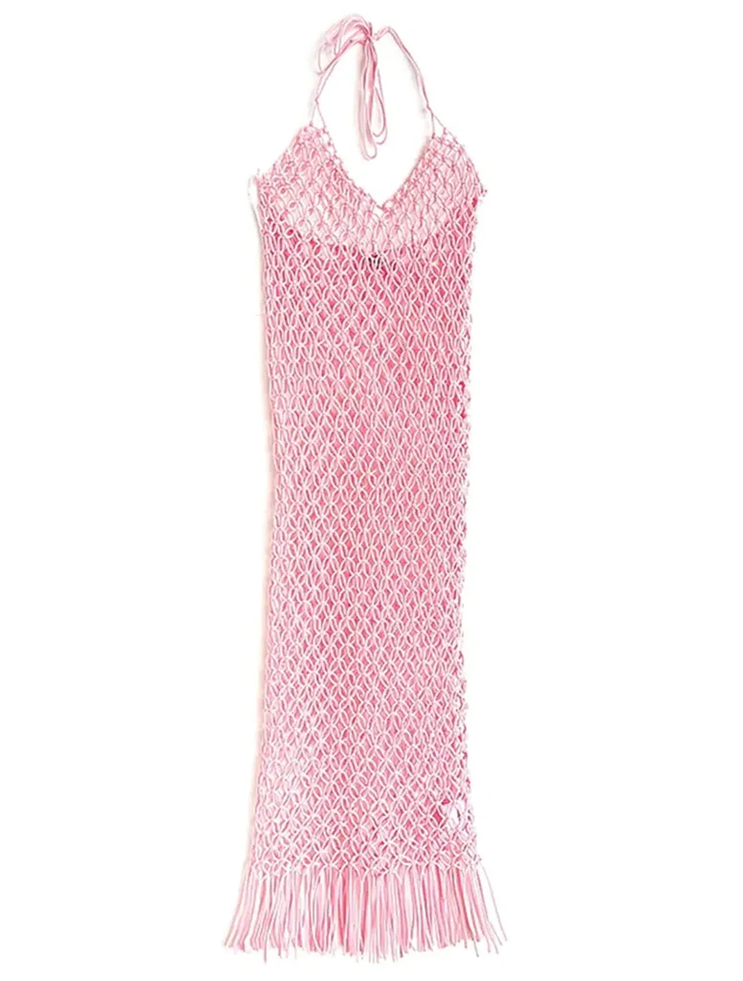 Wynn Hamlyn Saturday Dress Baby Pink Size 6 for rent on The Volte - main image