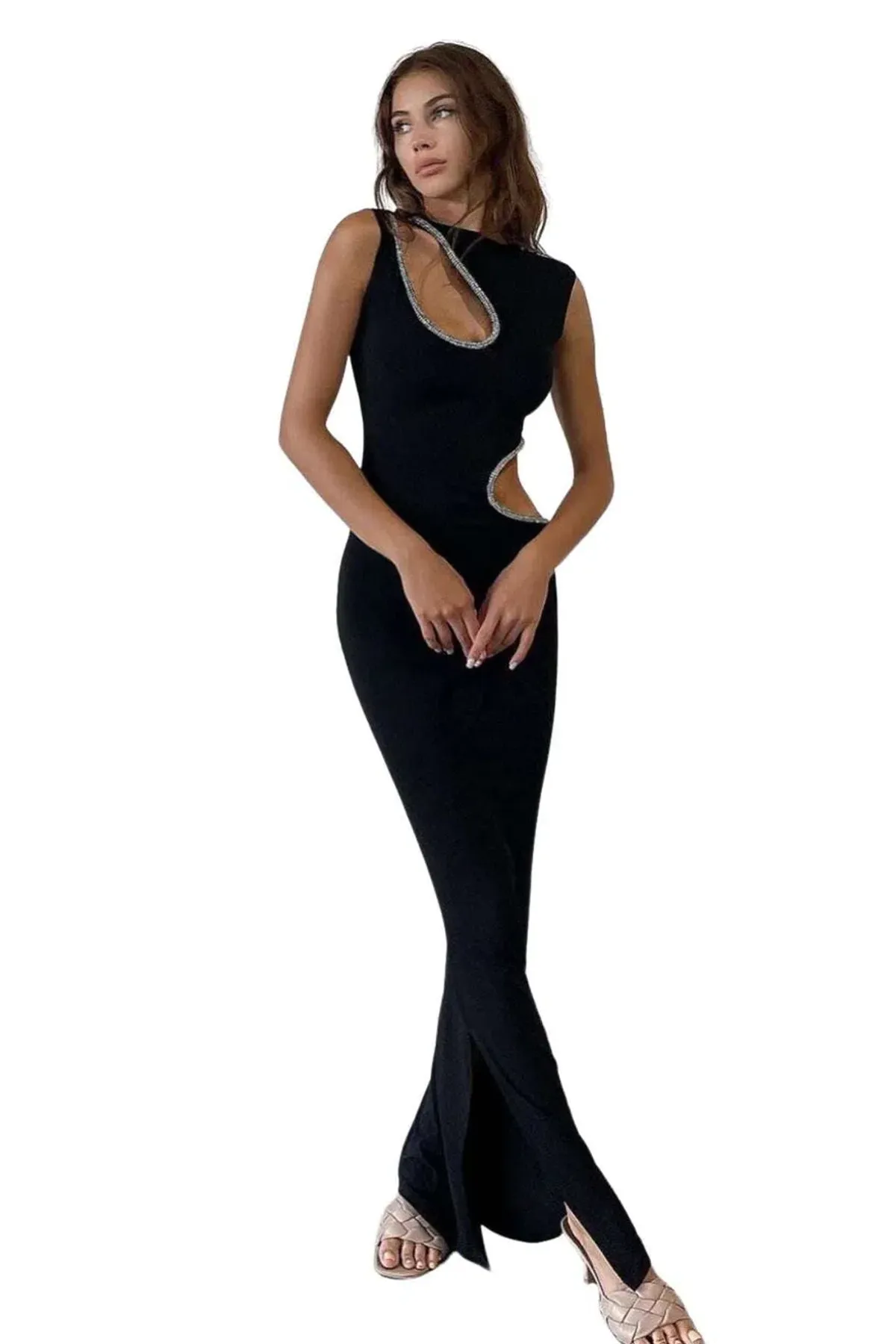 Ivona Skelo Viva Dress Black Size 12 - Image 1