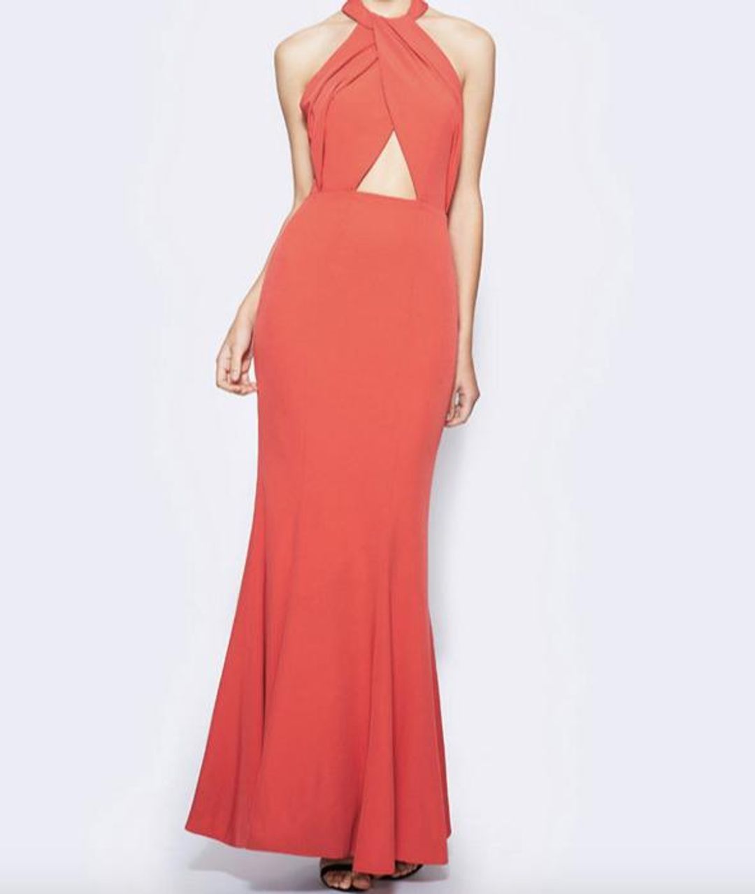 Karlie dress in coral Size 6 for rent on The Volte - main image