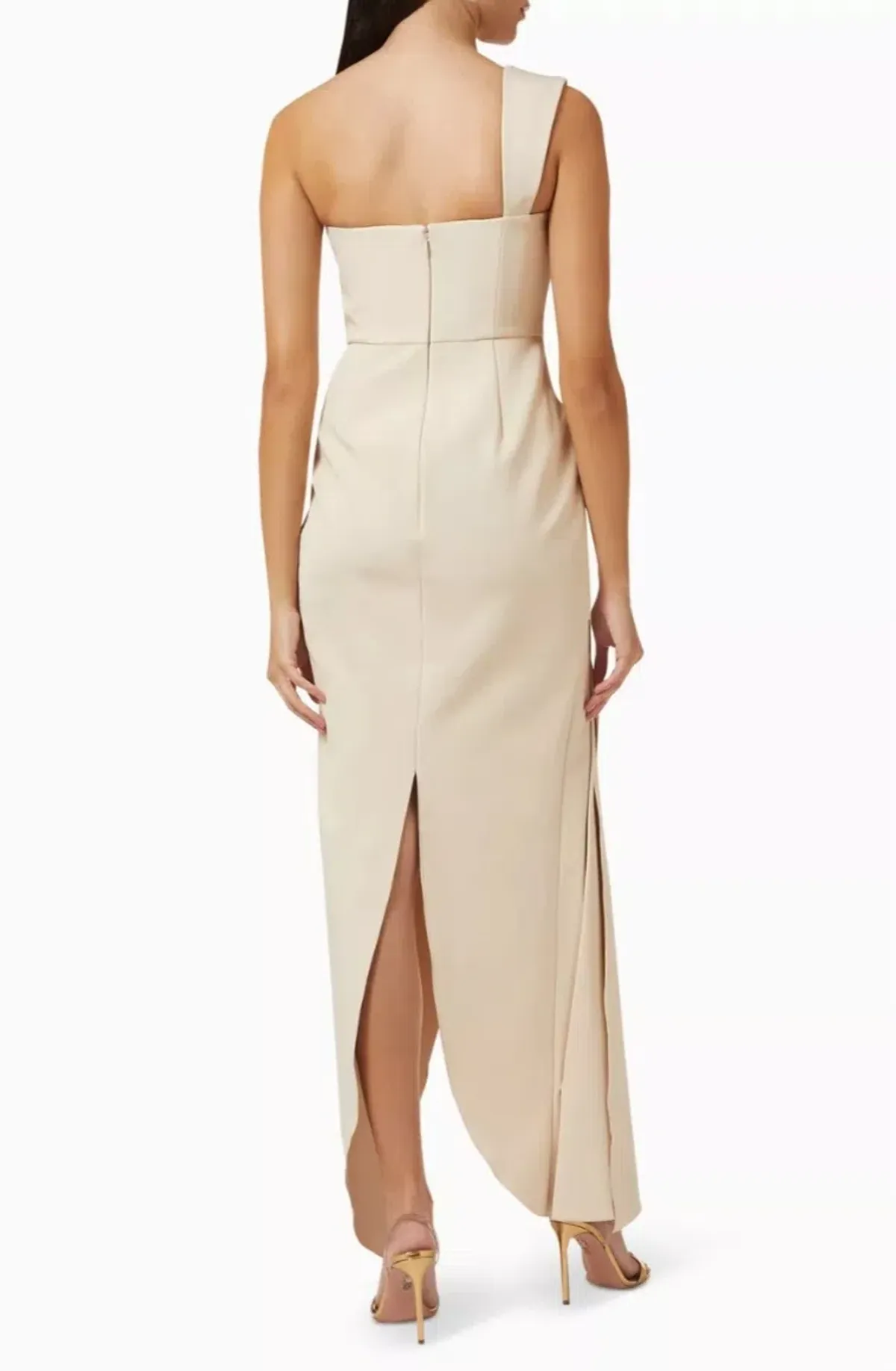 Rachel Gilbert Luna Gown Oat Size 2 /Au 10 - Image 5