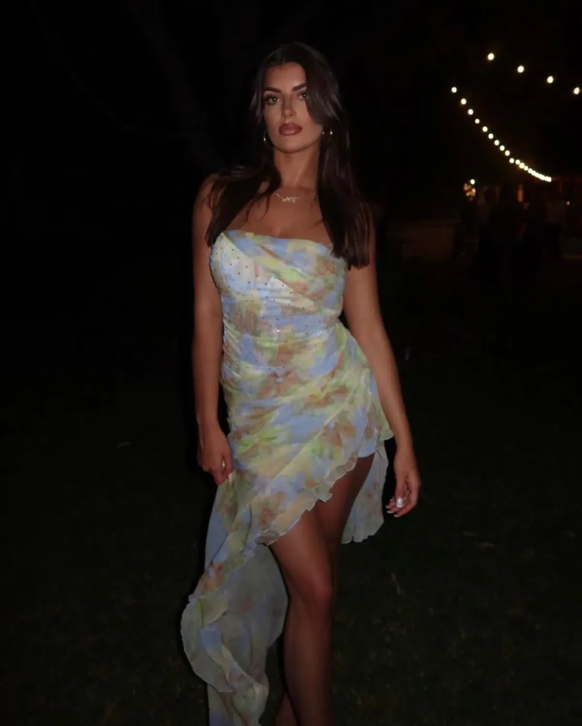 Bec & Bridge Zephy Asym Dress Floral Size AU 10 - Image 6