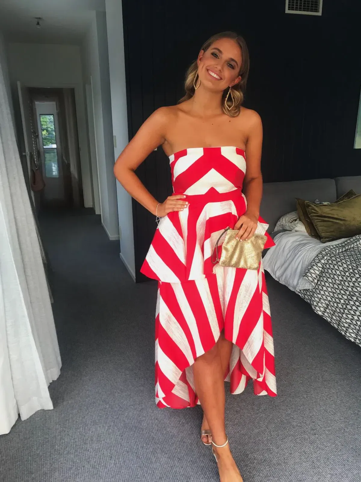 Sass and Bide The Stripe Dress Multi Size 12 - Image 1