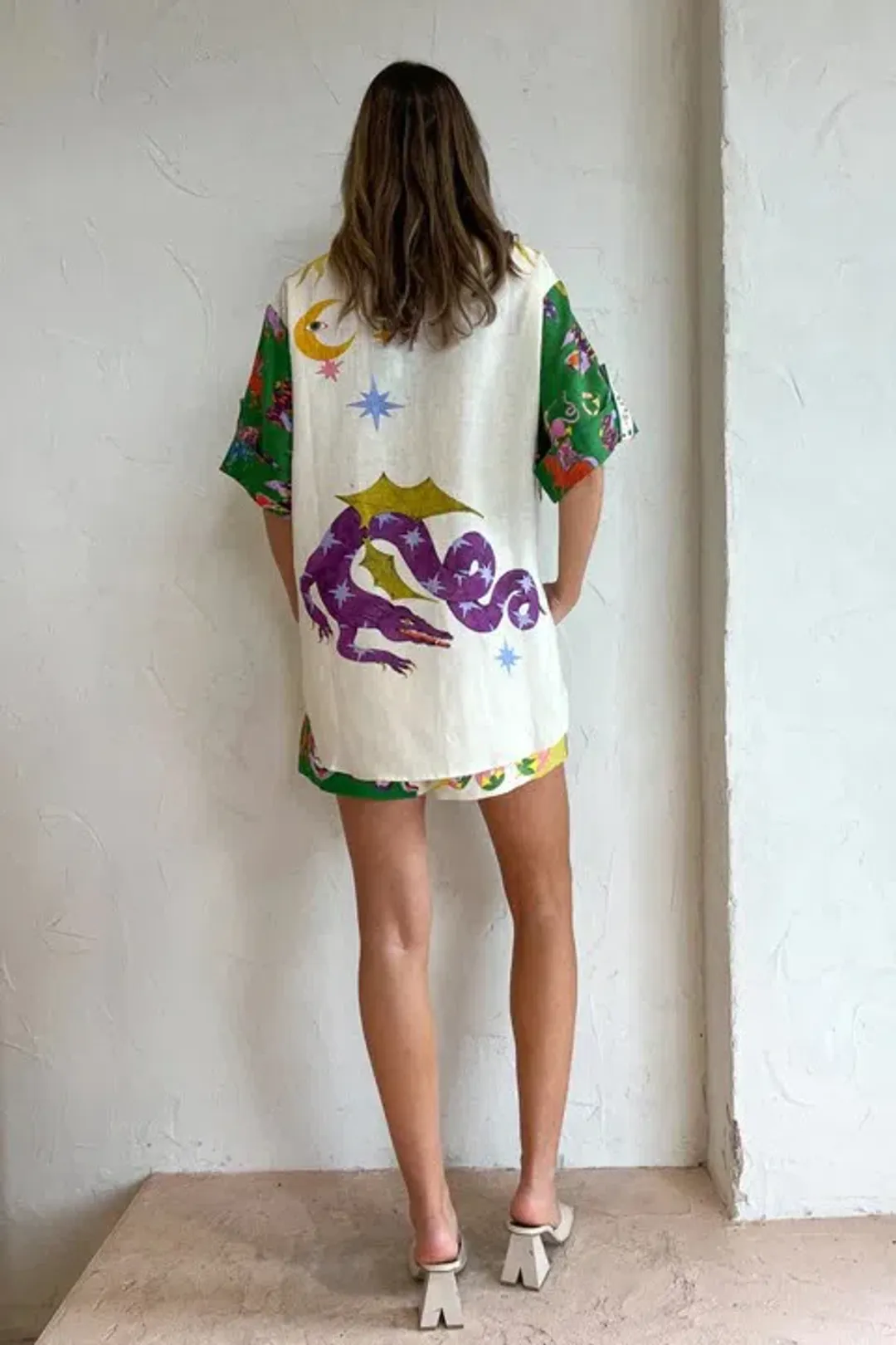 Alemais Seeker Shirt Print Size 6 and Short Print Size 6 for rent on The Volte - main image