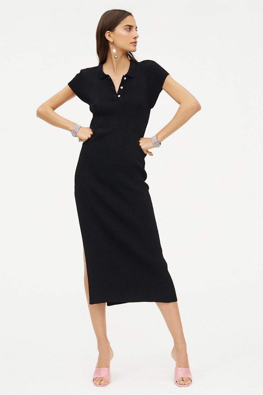 Manning Cartell MVP Polo Dress Black Size 6 for rent on The Volte - main image