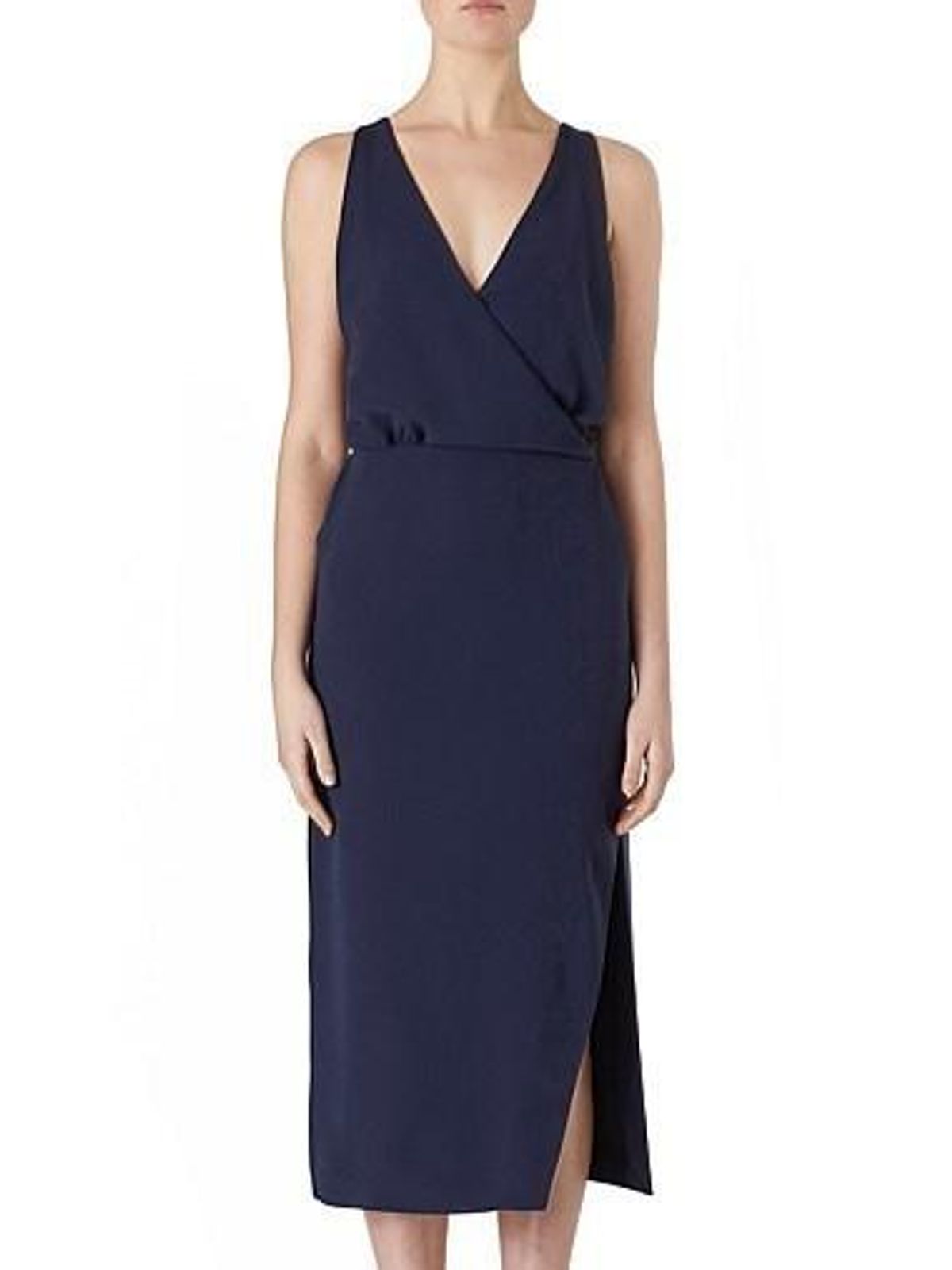 Viktoria & Woods Providence Cross Back Dress navy size 6 - Image 1