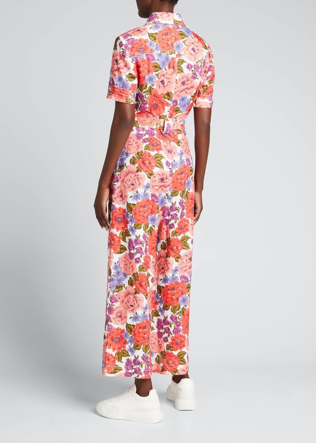 Zimmermann Poppy Belted Safari Jumpsuit Size 8  for rent on The Volte - main image