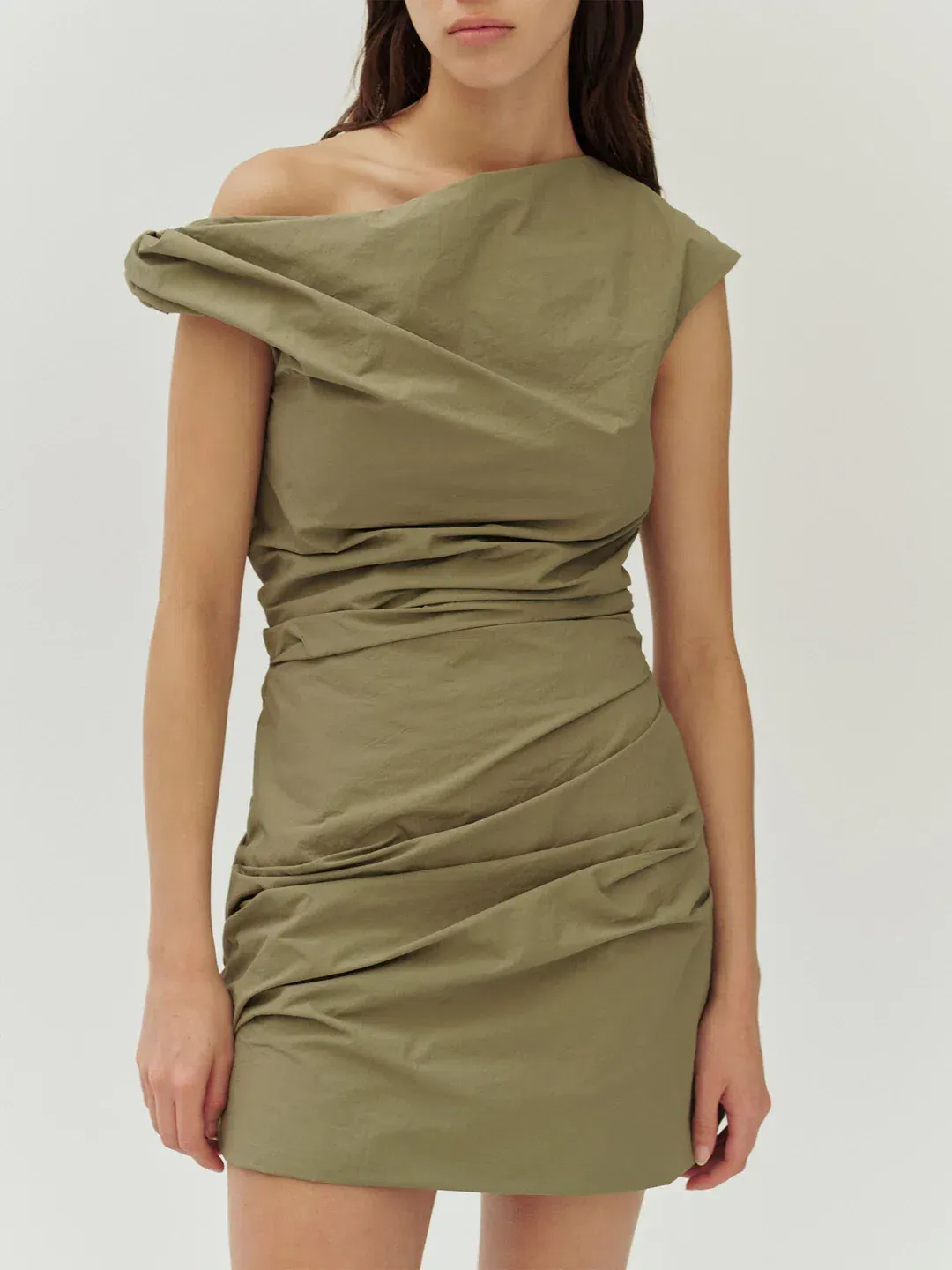 Paris Georgia Remmy Mini Dress Clay Size XS /Au 8 for rent on The Volte - main image