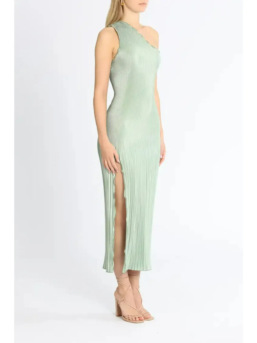 Lidee Soiree Gigi Gown in Sage Size AU 10 for rent on The Volte - main image