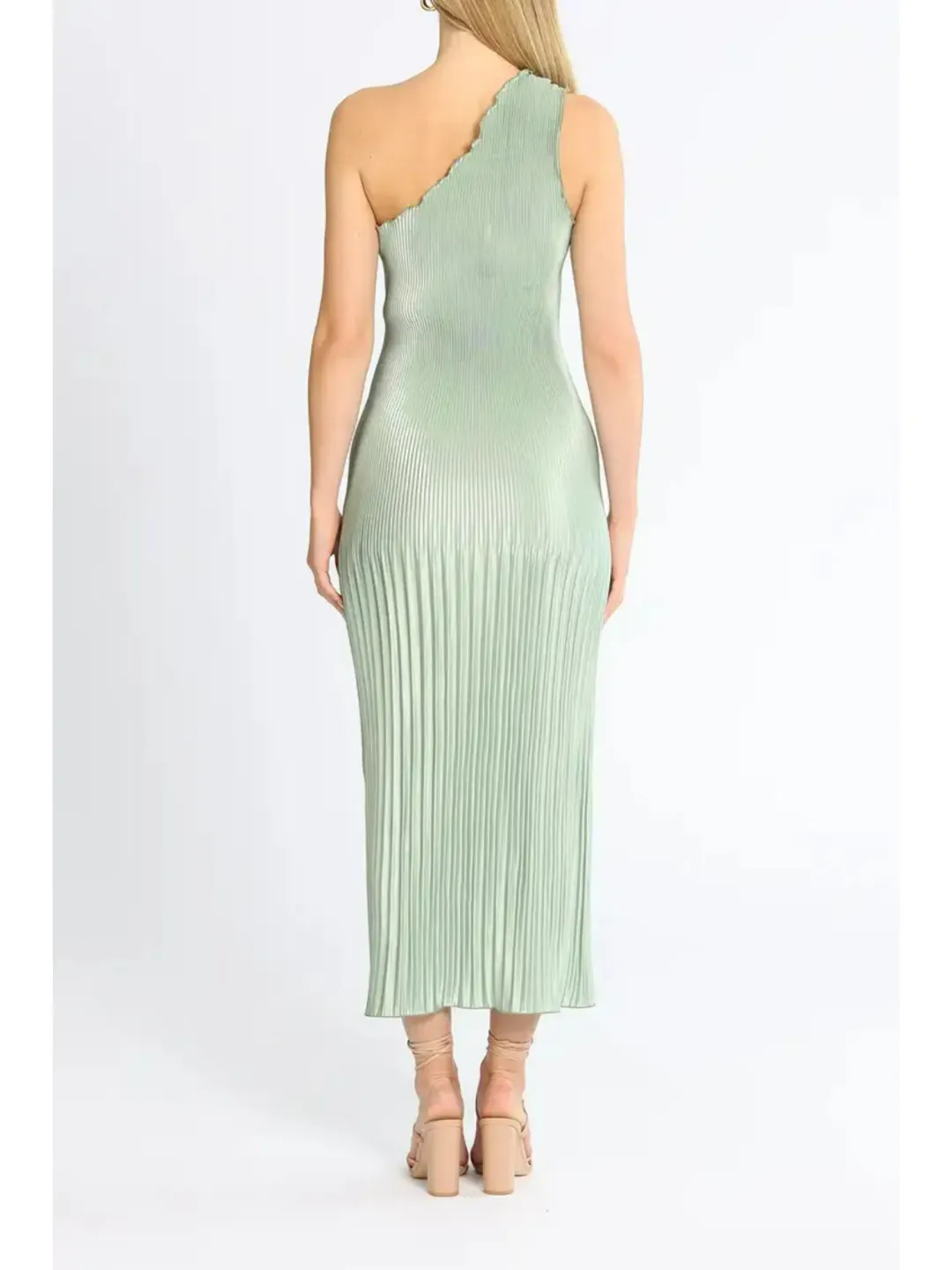 Lidee Soiree Gigi Gown in Sage Size AU 10 for rent on The Volte - main image
