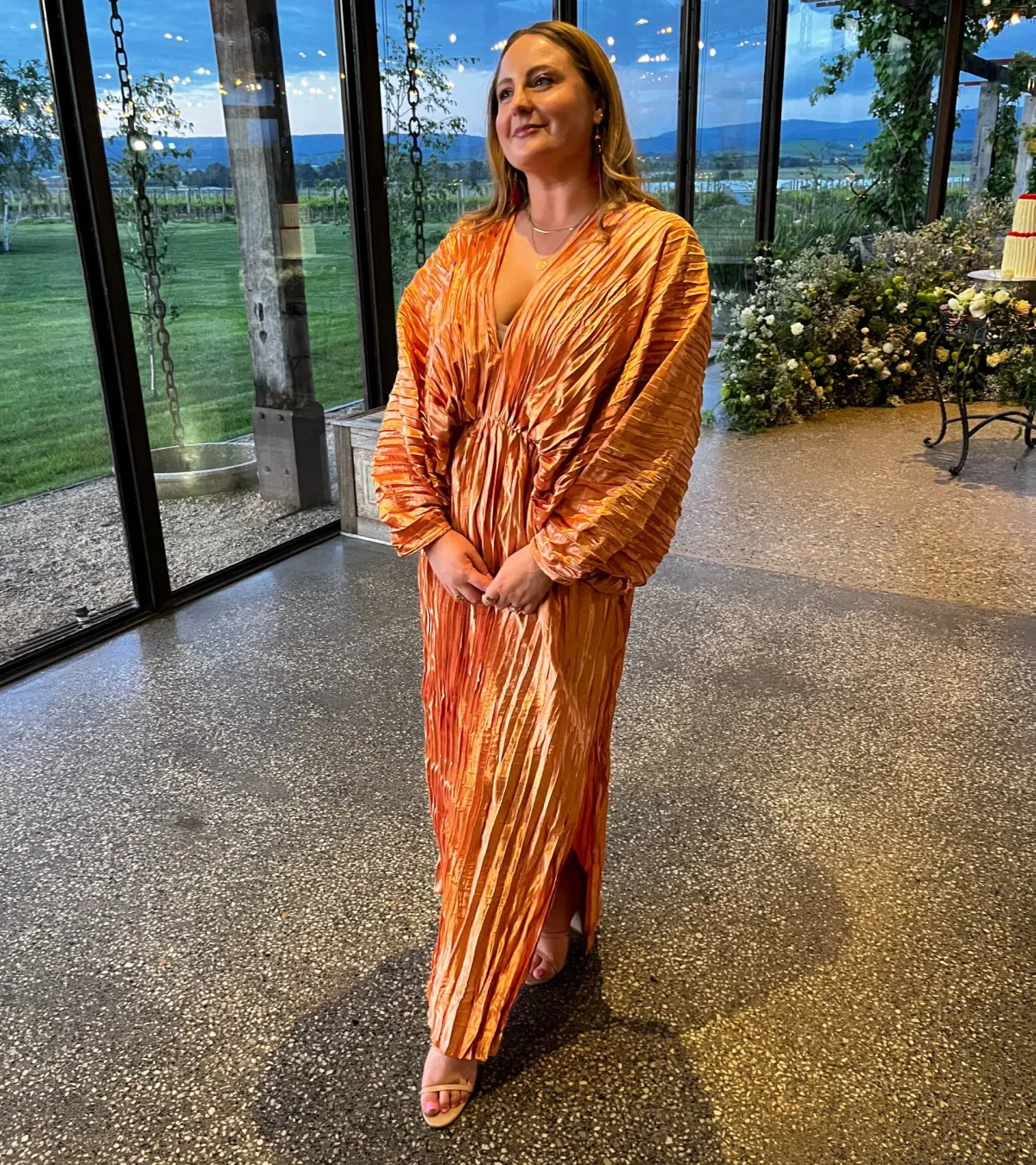 L’idée De Luxe Gown Sunset Size 12 - Image 3