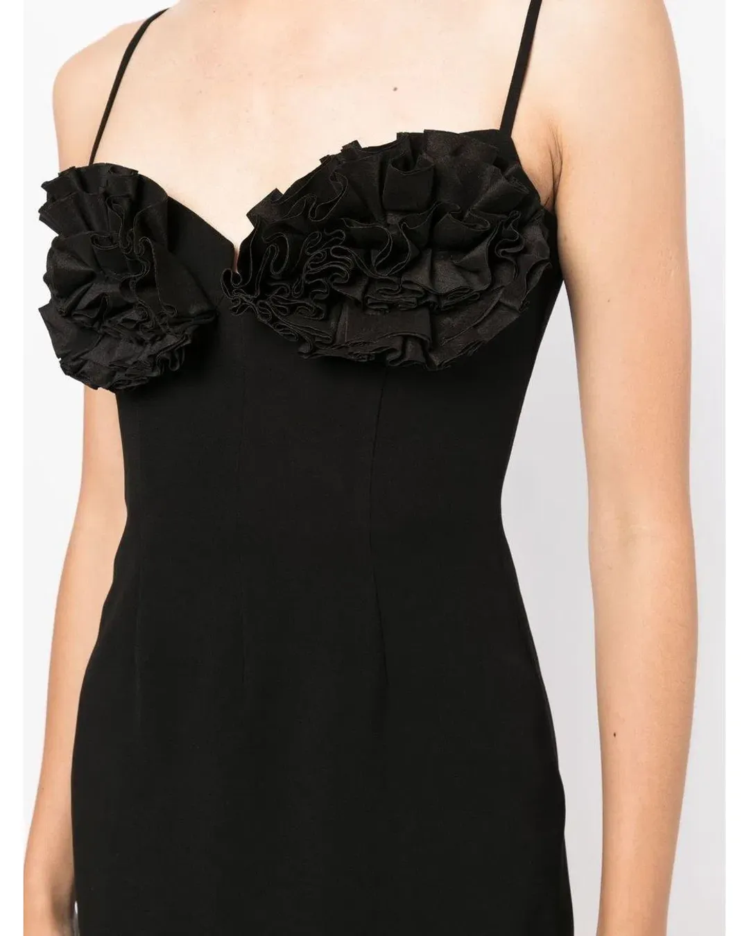 Rachel Gilbert Margot Mini Dress Black Size 1/Au 8  for rent on The Volte - main image