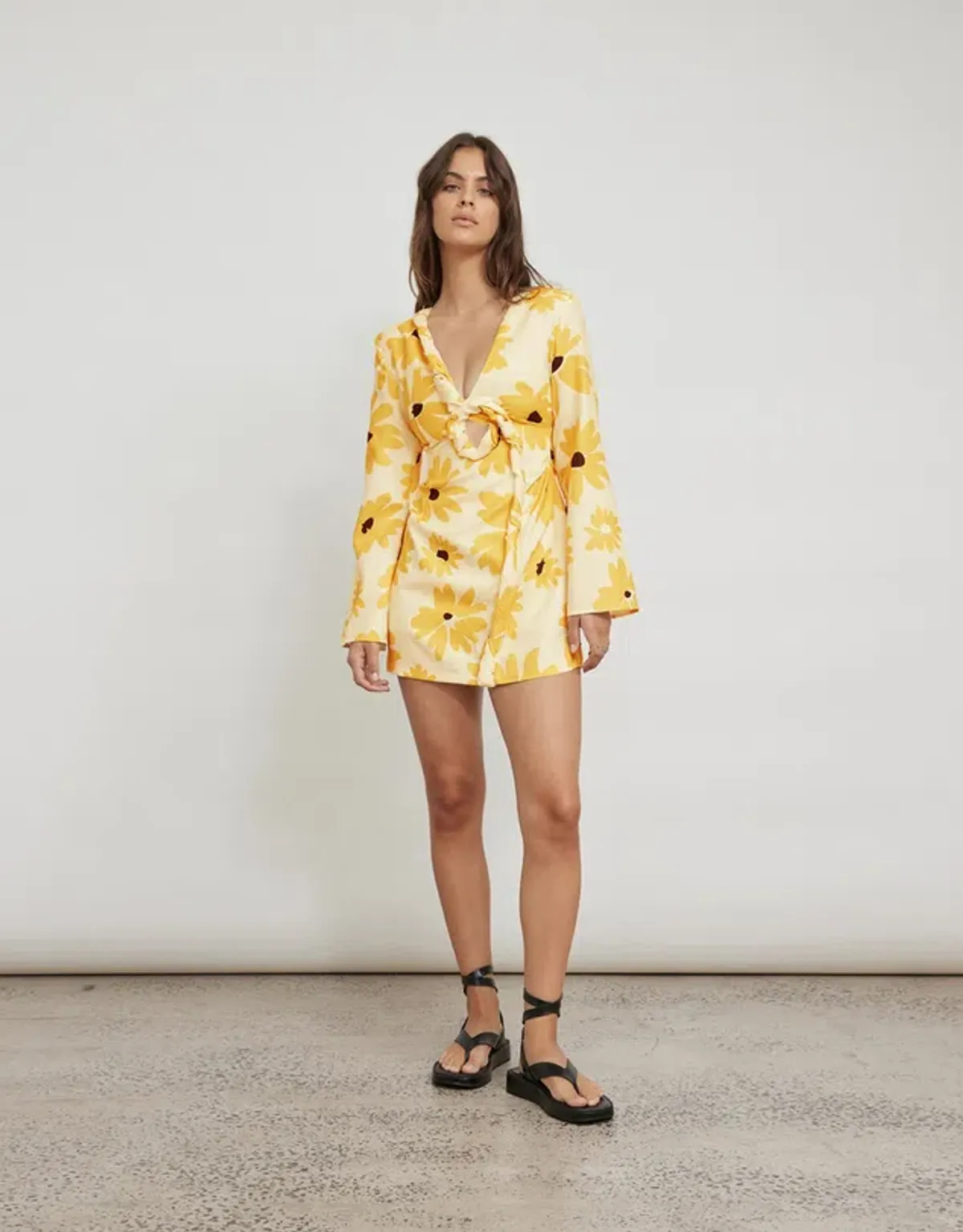 Tojha Leanna Mini Dress Floral Size XS / AU 6  - Image 1