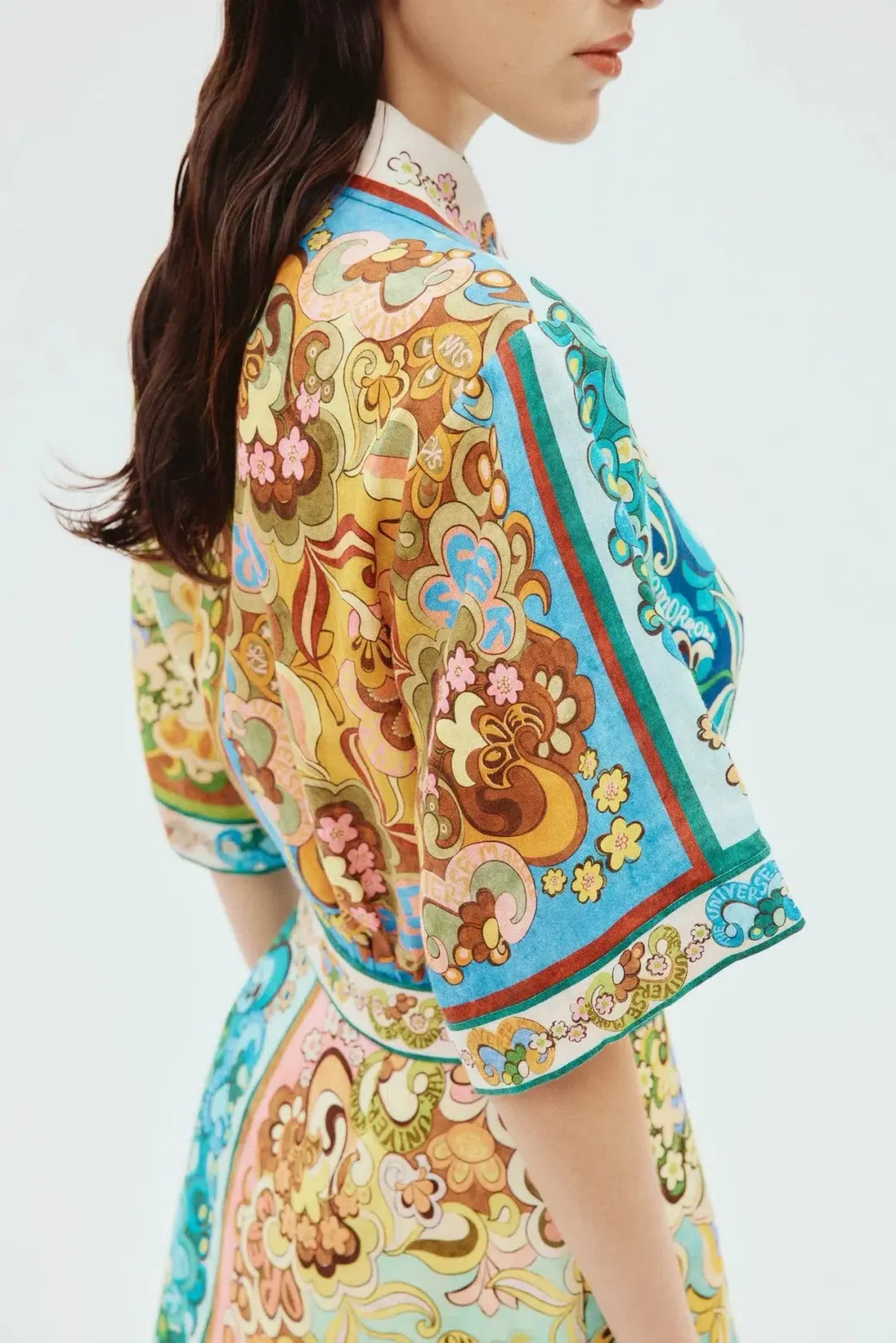 Alemais Dreamer Mini Dress Multi Size 12 for rent on The Volte - main image