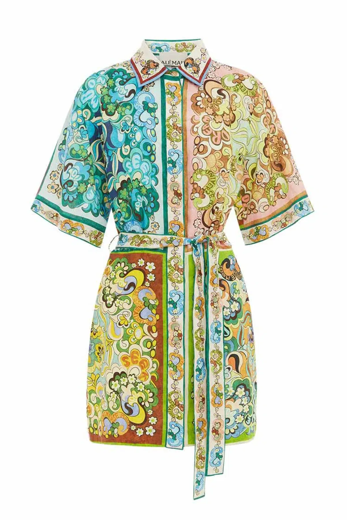 Alemais Dreamer Mini Dress Multi Size 12 - Image 3