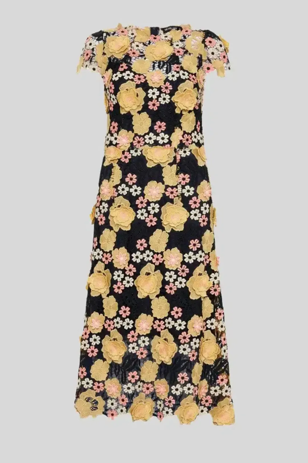 Moss and Spy Petal A-Line Midi Dress Floral Size 14 for rent on The Volte - main image