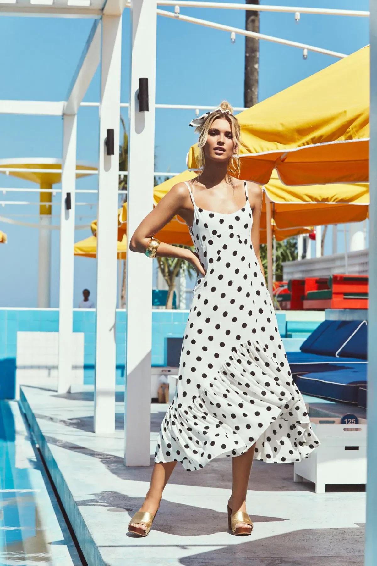 Mister Zimi Winnie Polka Dot Dress Print Size 6  - Image 1